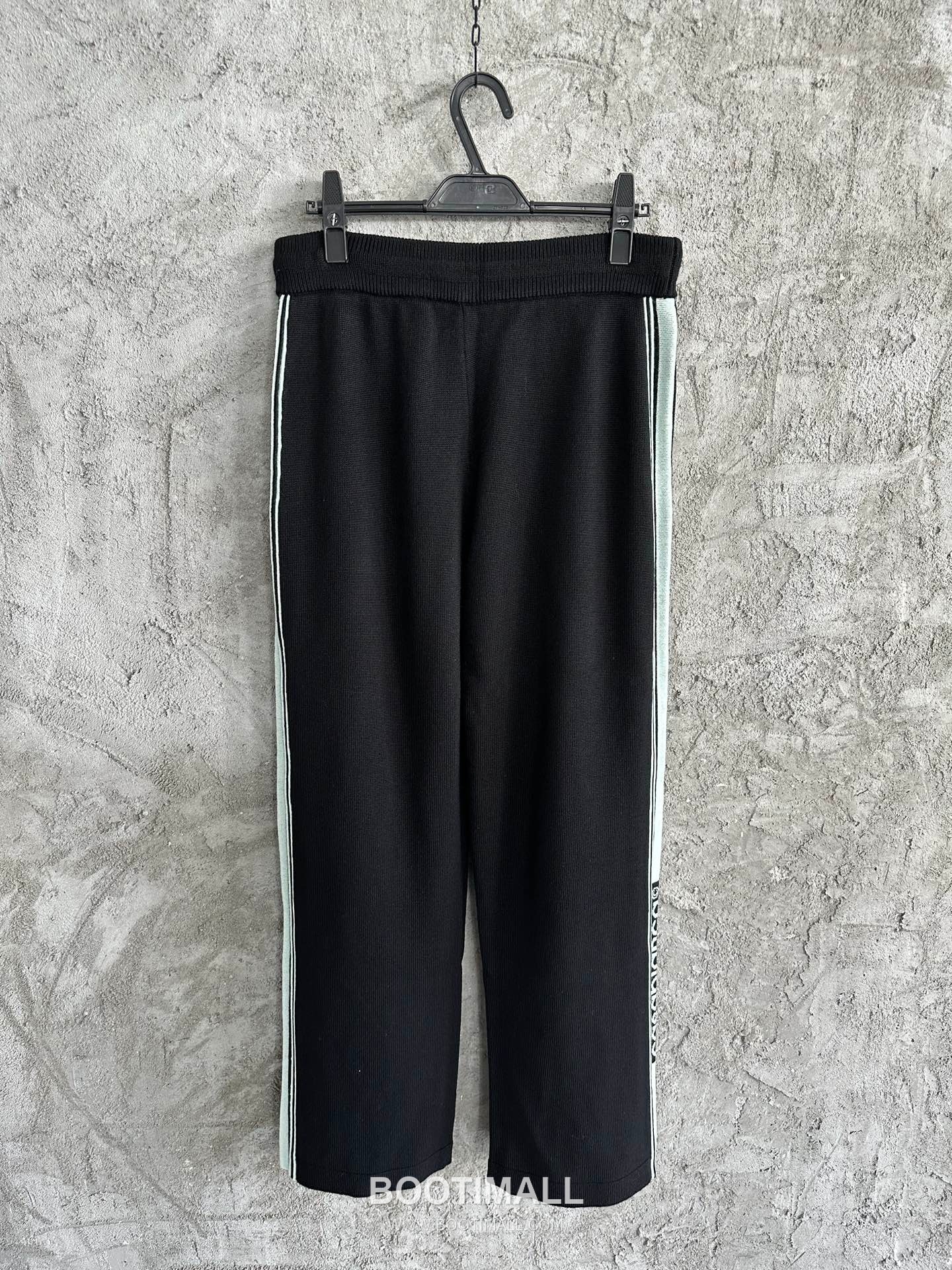 Casablanca Side Stripe Knit Pants Wool Black 카사블랑카 사이드 스트라이프 니트 팬츠 울 블랙 5