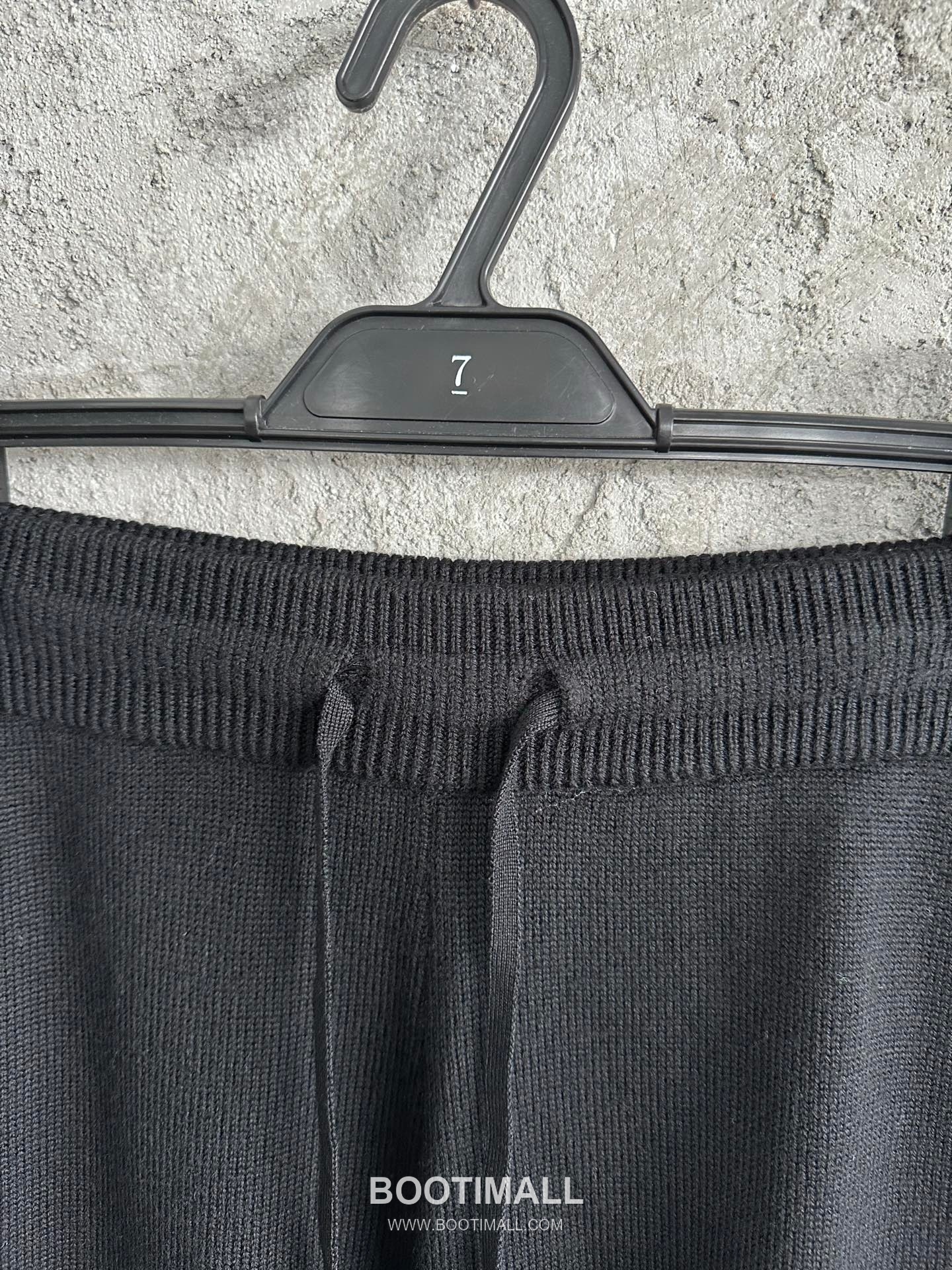 Casablanca Side Stripe Knit Pants Wool Black 카사블랑카 사이드 스트라이프 니트 팬츠 울 블랙 7