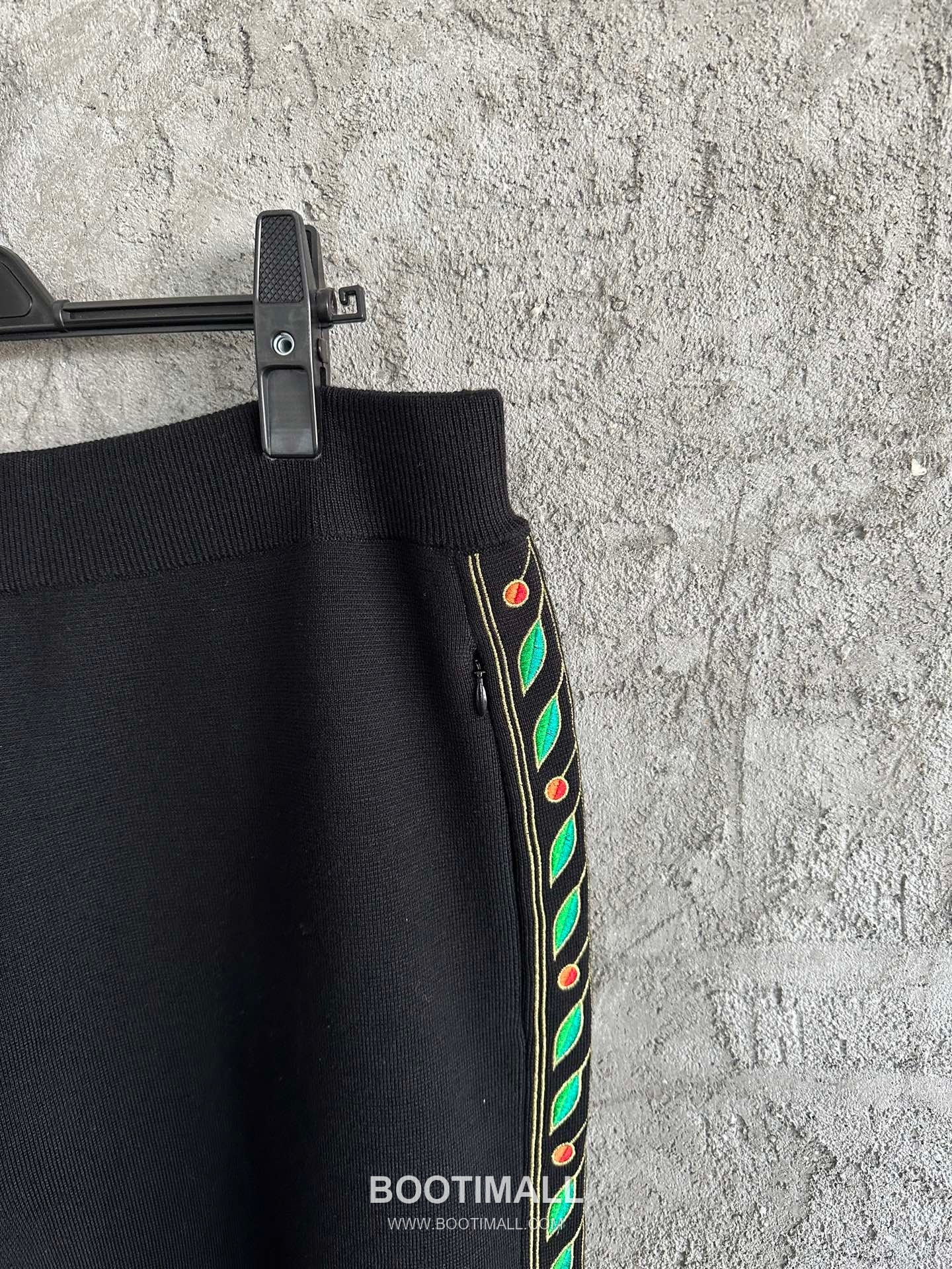 Casablanca Laurel Embroidered Pants Wool Black 카사블랑카 월계수 자수 팬츠 울 블랙 5