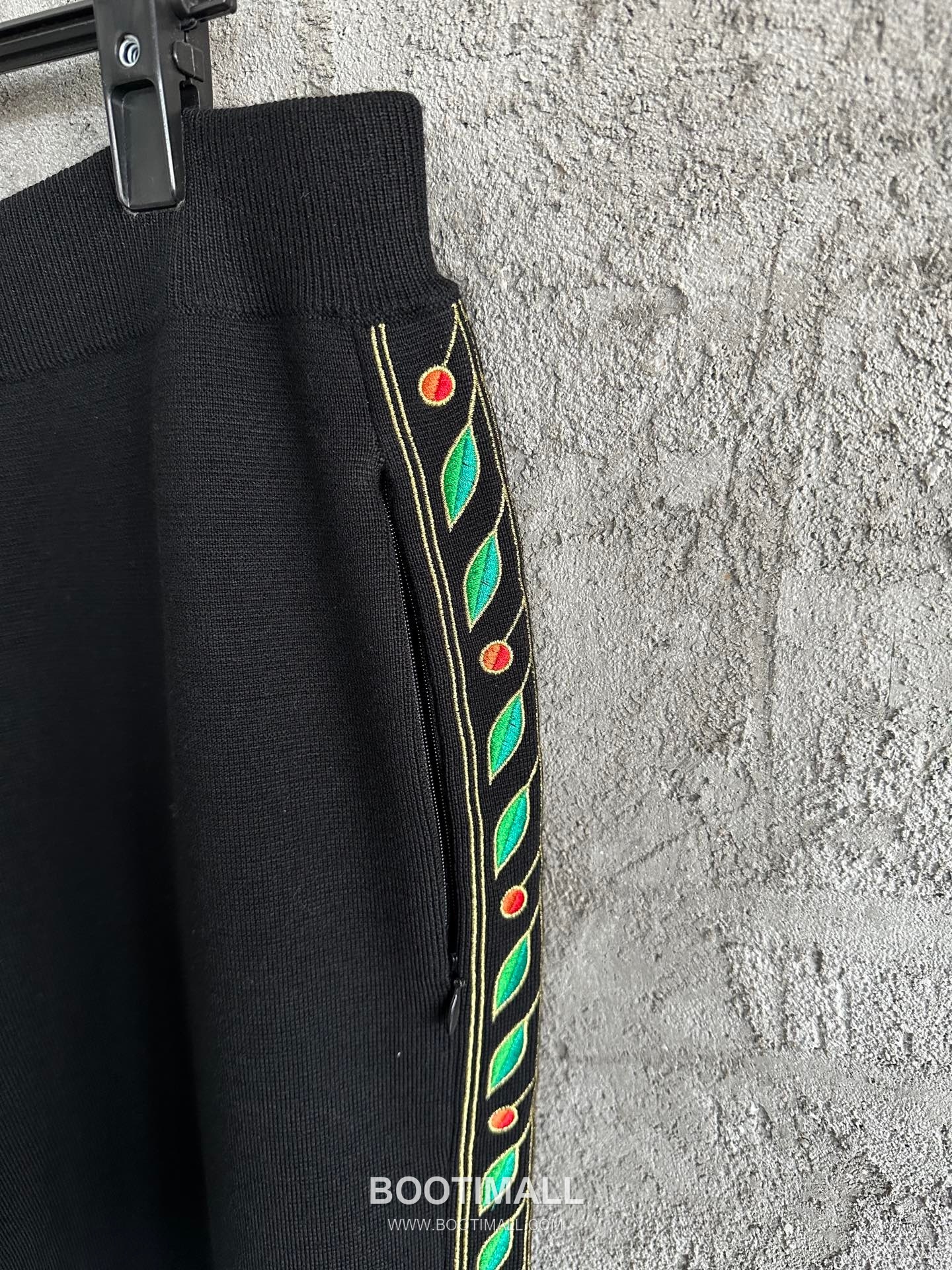 Casablanca Laurel Embroidered Pants Wool Black 카사블랑카 월계수 자수 팬츠 울 블랙 6