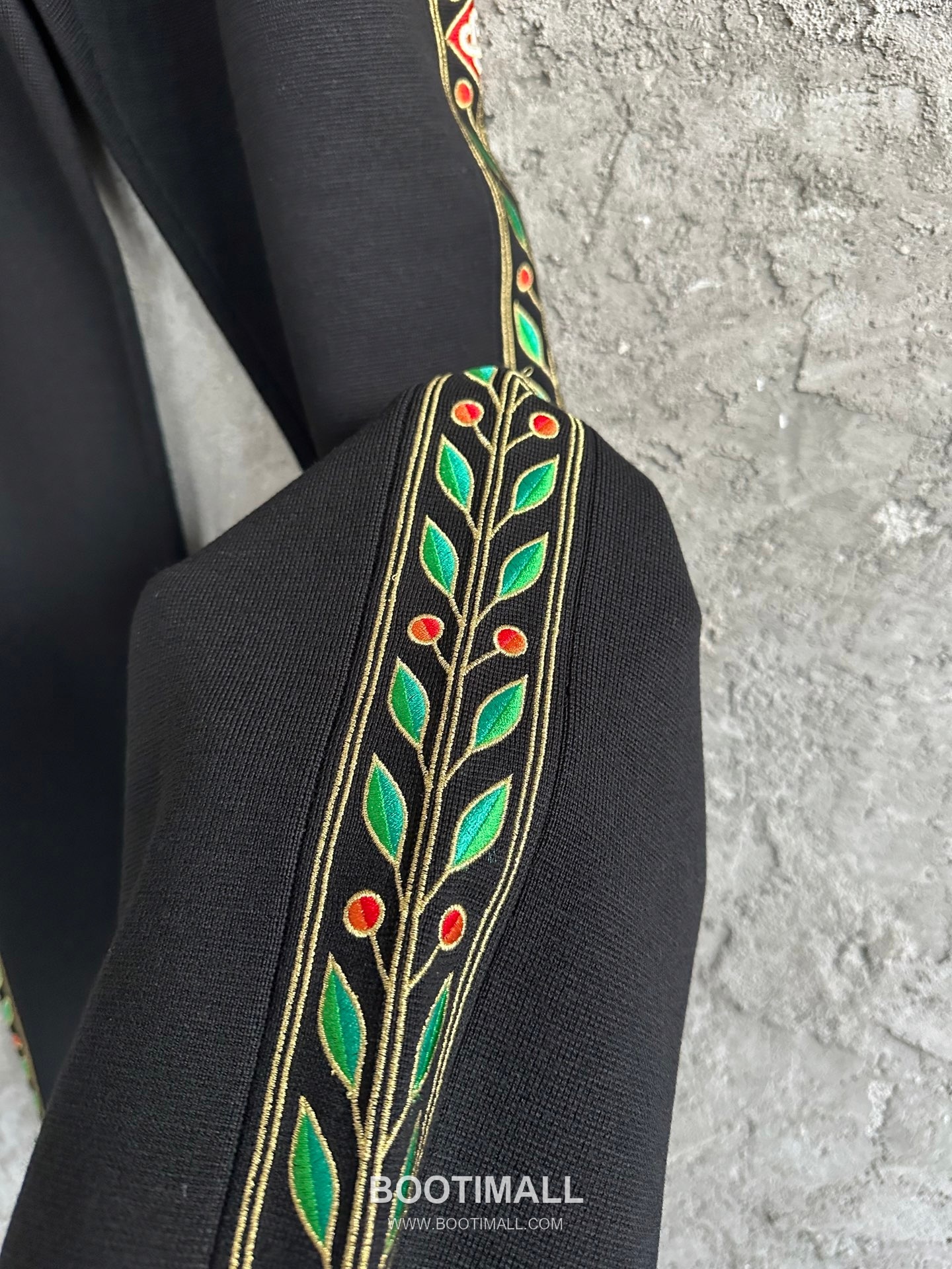 Casablanca Laurel Embroidered Pants Wool Black 카사블랑카 월계수 자수 팬츠 울 블랙 7