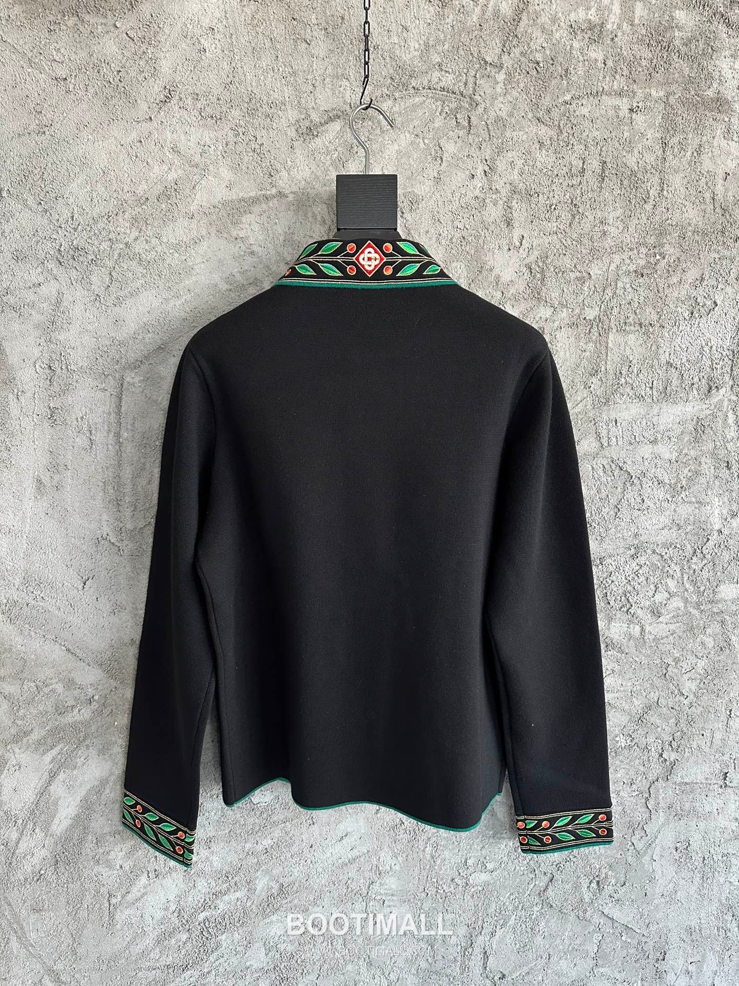 Casablanca Laurel Embroidered Jacket Wool Black 카사블랑카 향엽 자수 자켓 울 블랙 2