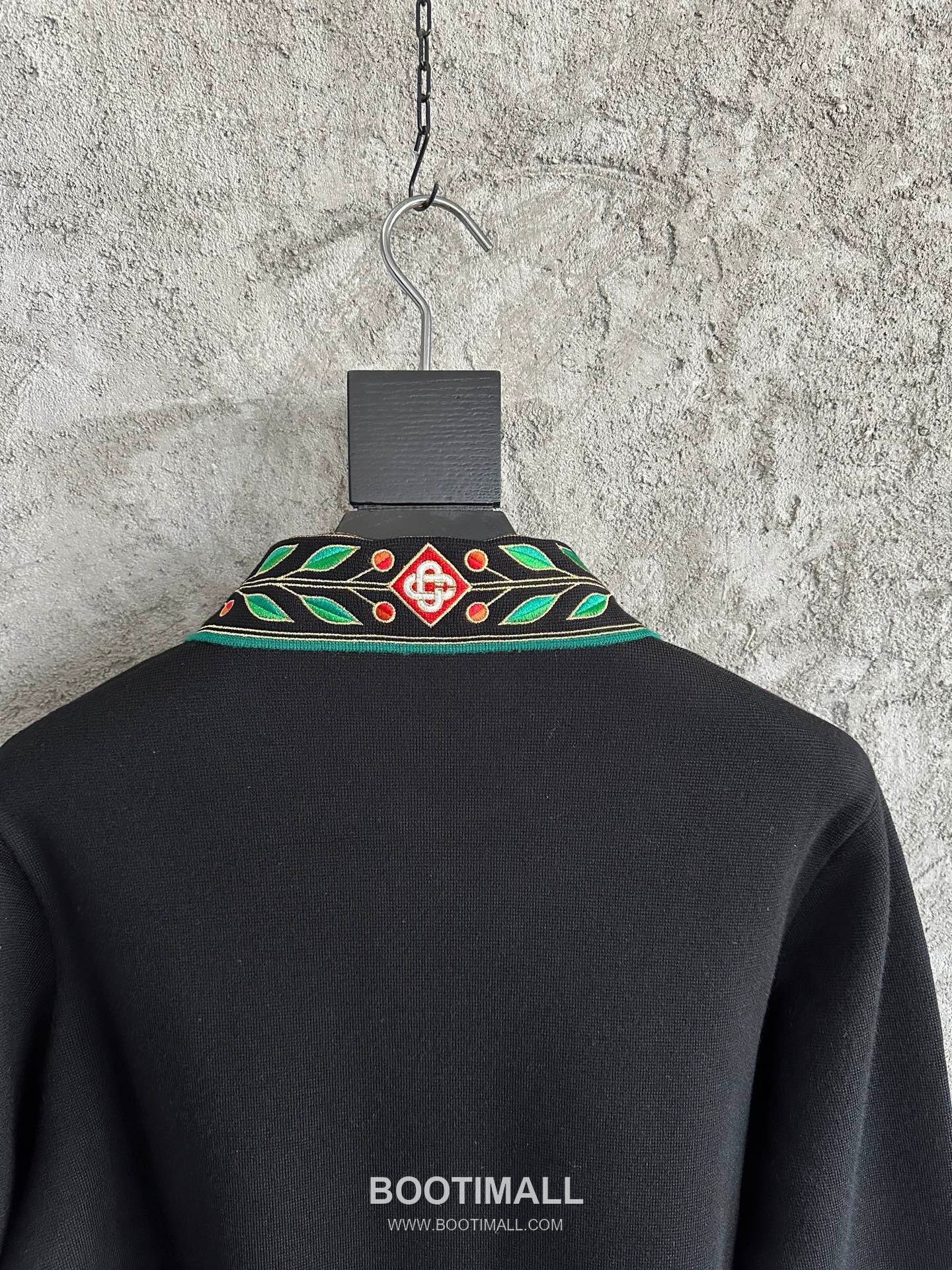 Casablanca Laurel Embroidered Jacket Wool Black 카사블랑카 향엽 자수 자켓 울 블랙 8