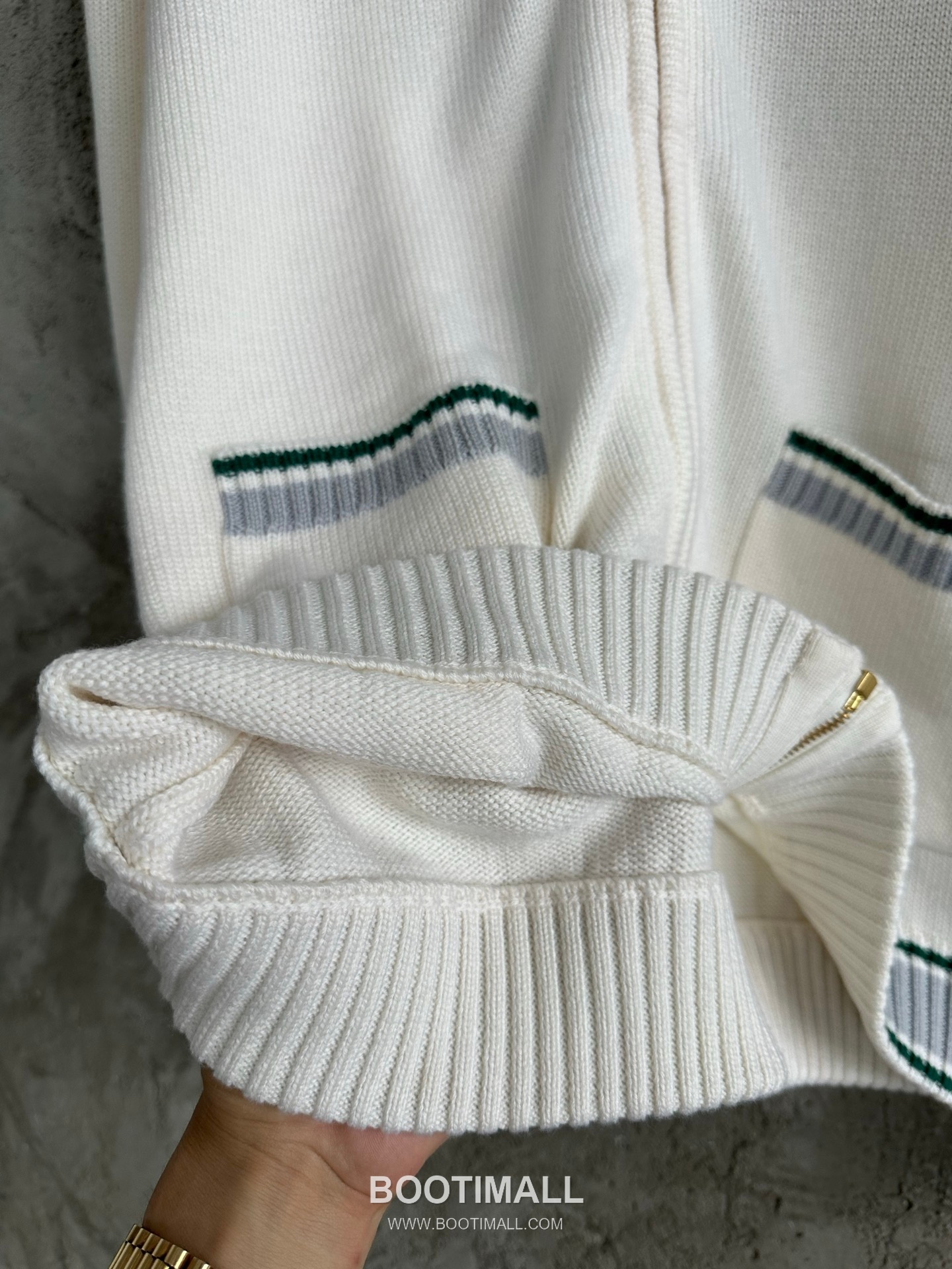 Casablanca Portrait Wool Cardigan Wool White 카사블랑카 인물 패턴 울 가디건 울 화이트 11