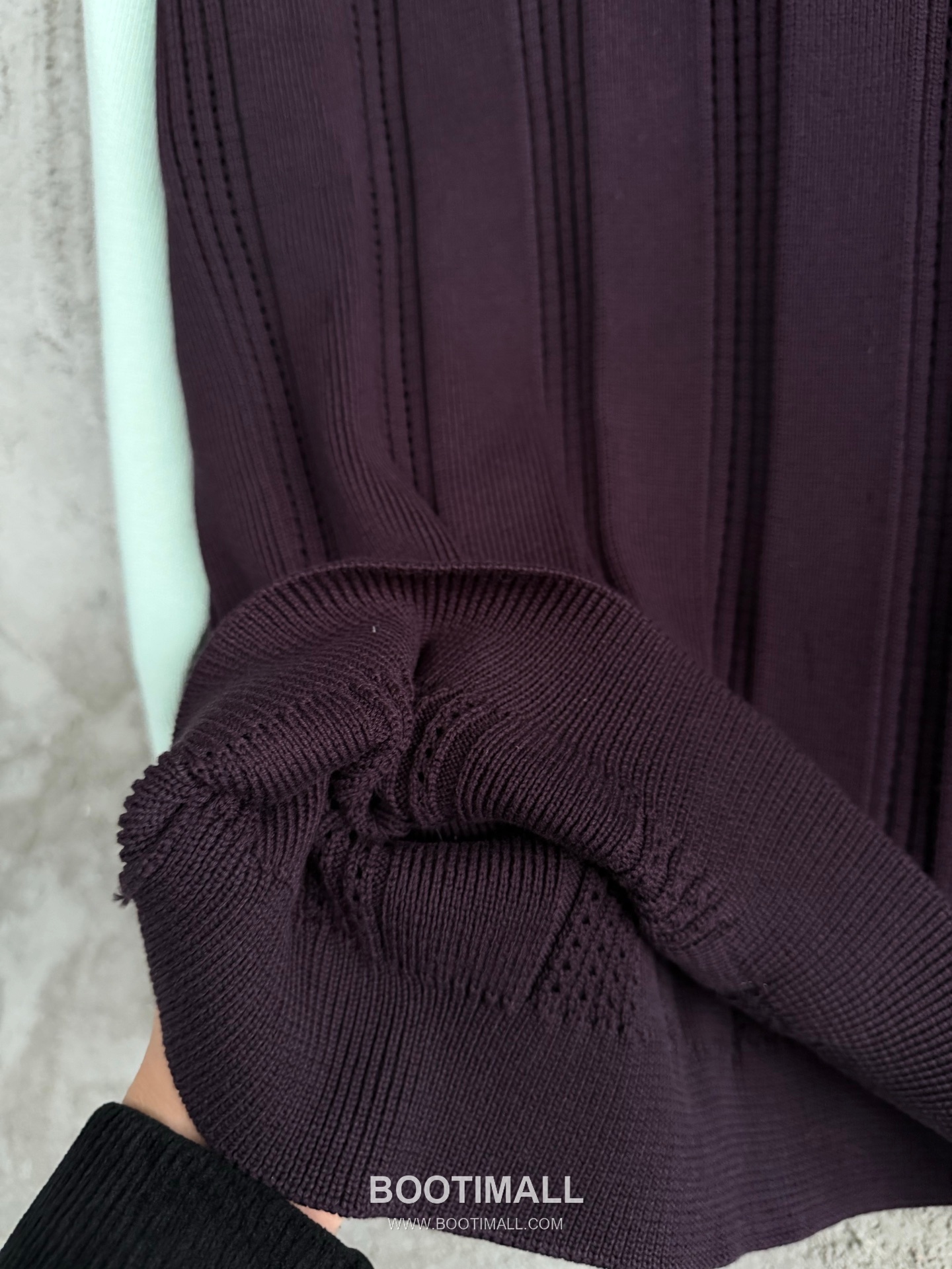 Casablanca Colorblock Polo Shirt Cotton Burgundy 카사블랑카 컬러블록 폴로 셔츠 코튼 버건디 11