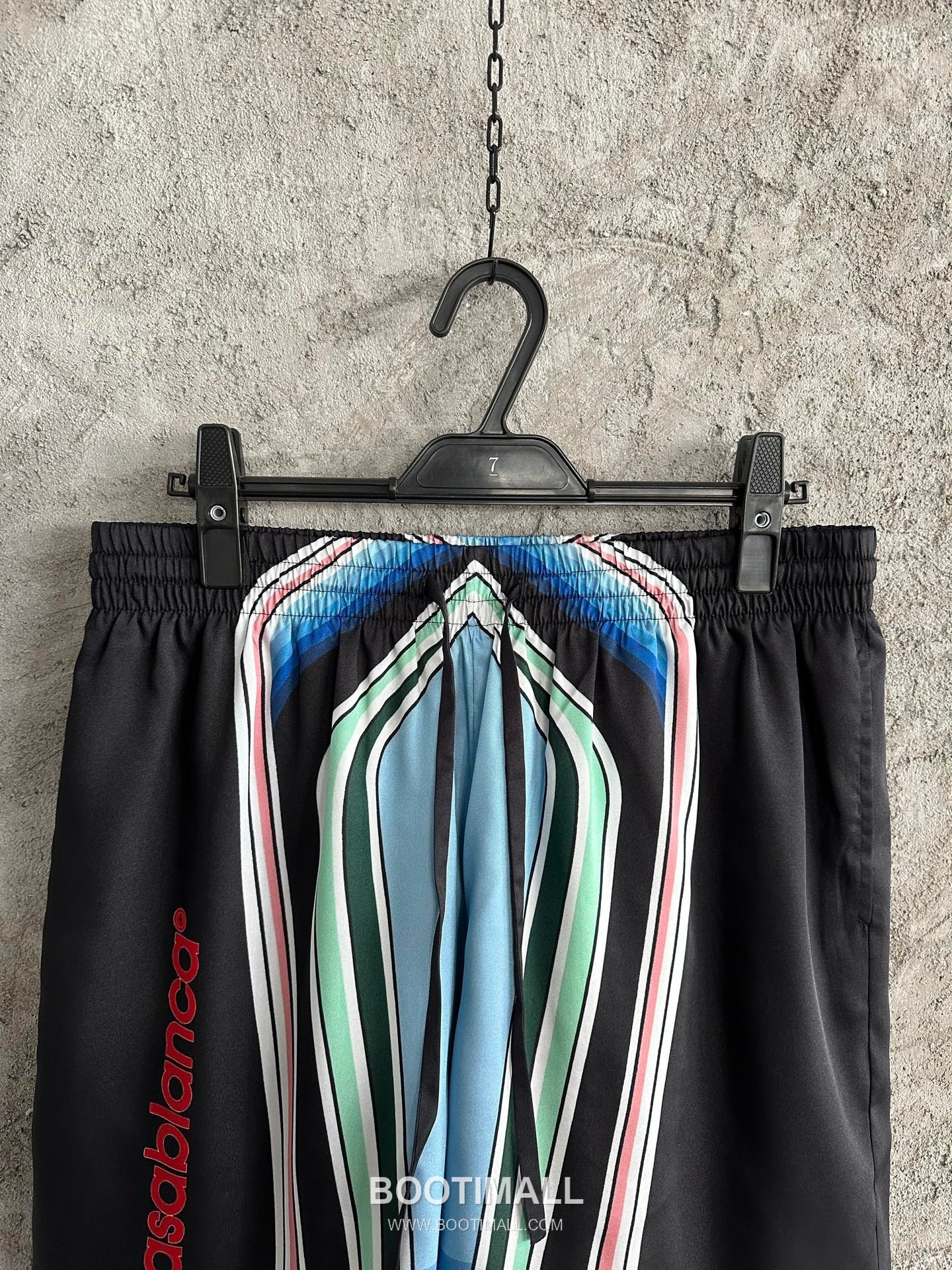 Casablanca Mountain Print Shorts Silk Black 카사블랑카 마운틴 프린트 쇼츠 실크 블랙 6