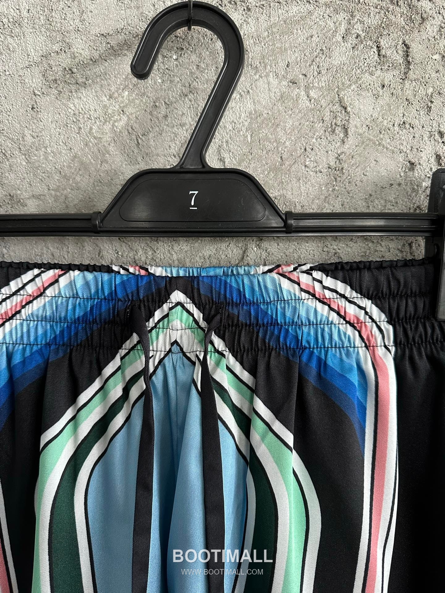 Casablanca Mountain Print Shorts Silk Black 카사블랑카 마운틴 프린트 쇼츠 실크 블랙 7