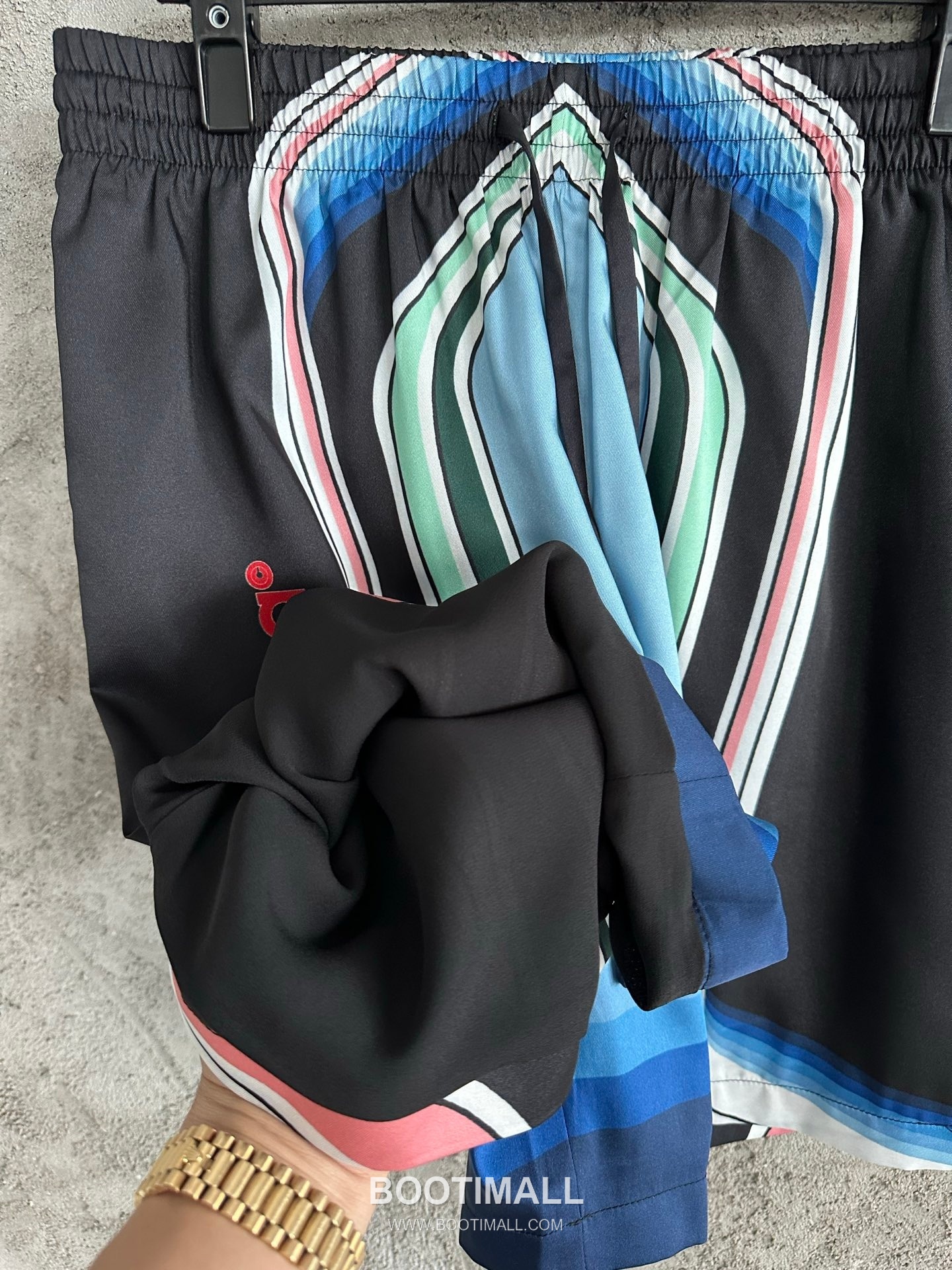 Casablanca Mountain Print Shorts Silk Black 카사블랑카 마운틴 프린트 쇼츠 실크 블랙 10