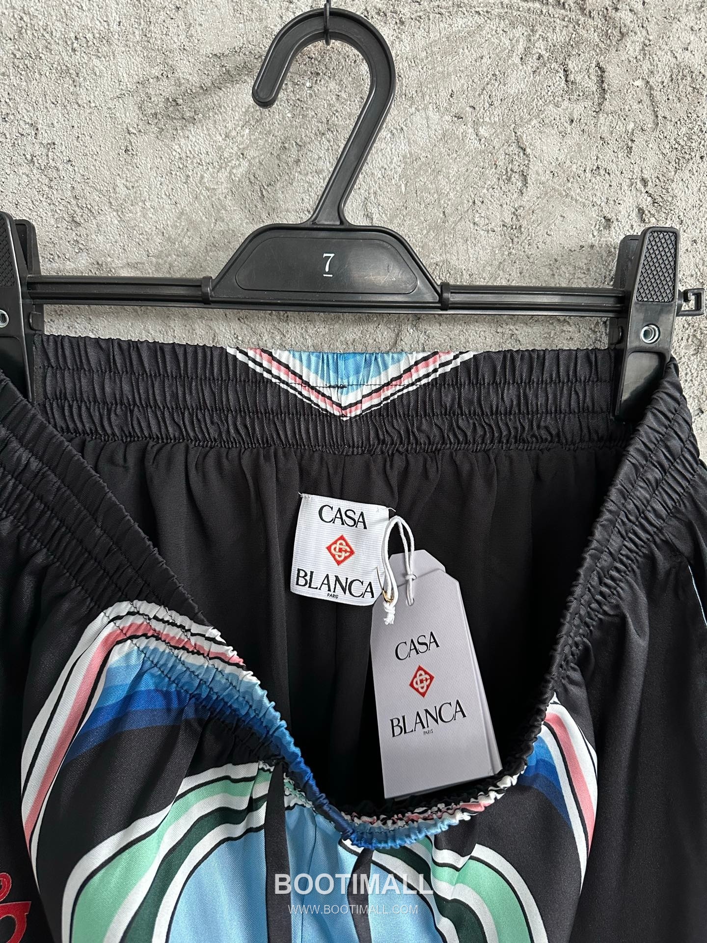 Casablanca Mountain Print Shorts Silk Black 카사블랑카 마운틴 프린트 쇼츠 실크 블랙 12