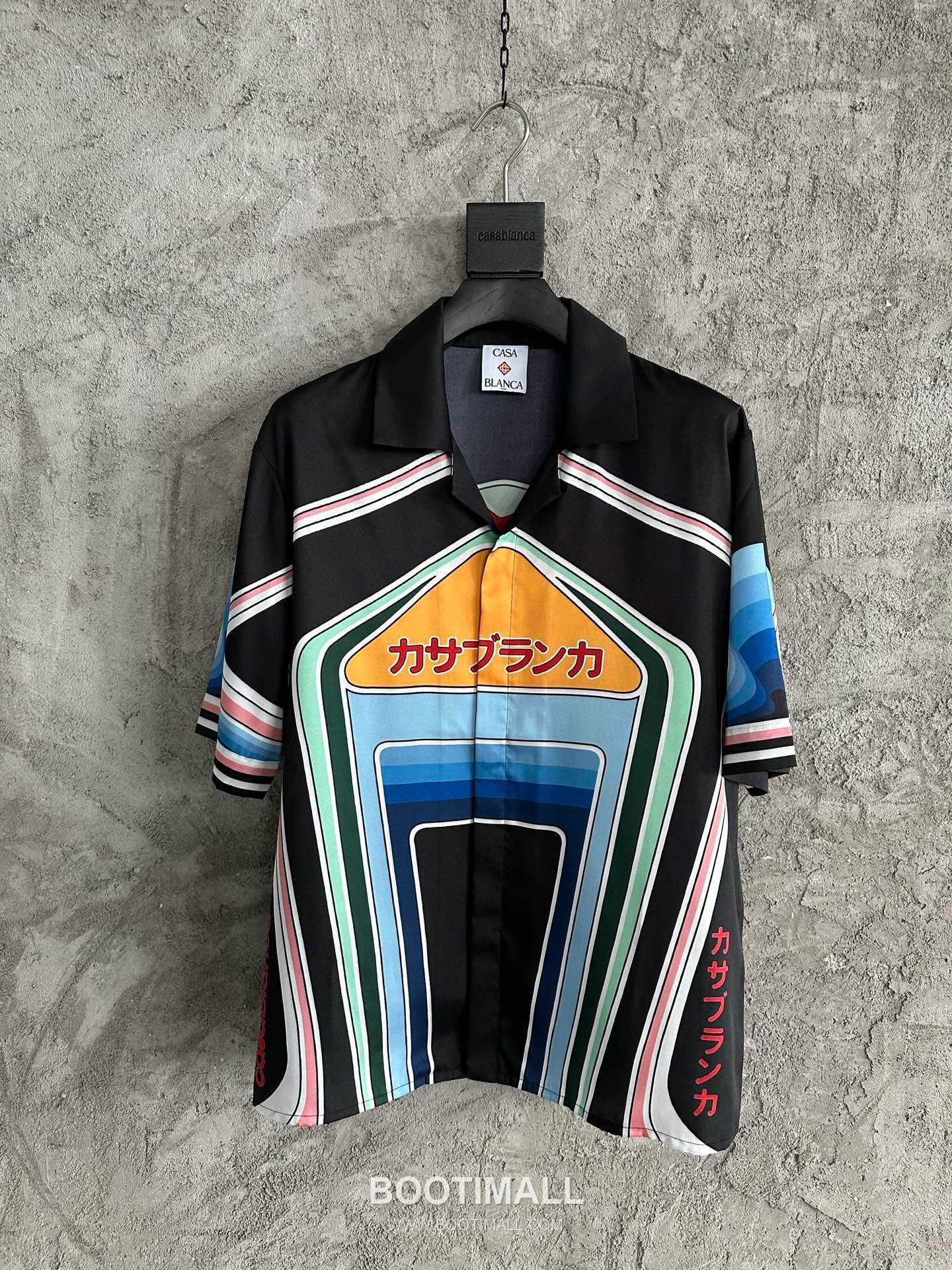 Casablanca Mountain Print Shirt Silk Black 카사블랑카 마운틴 프린트 셔츠 실크 블랙 1