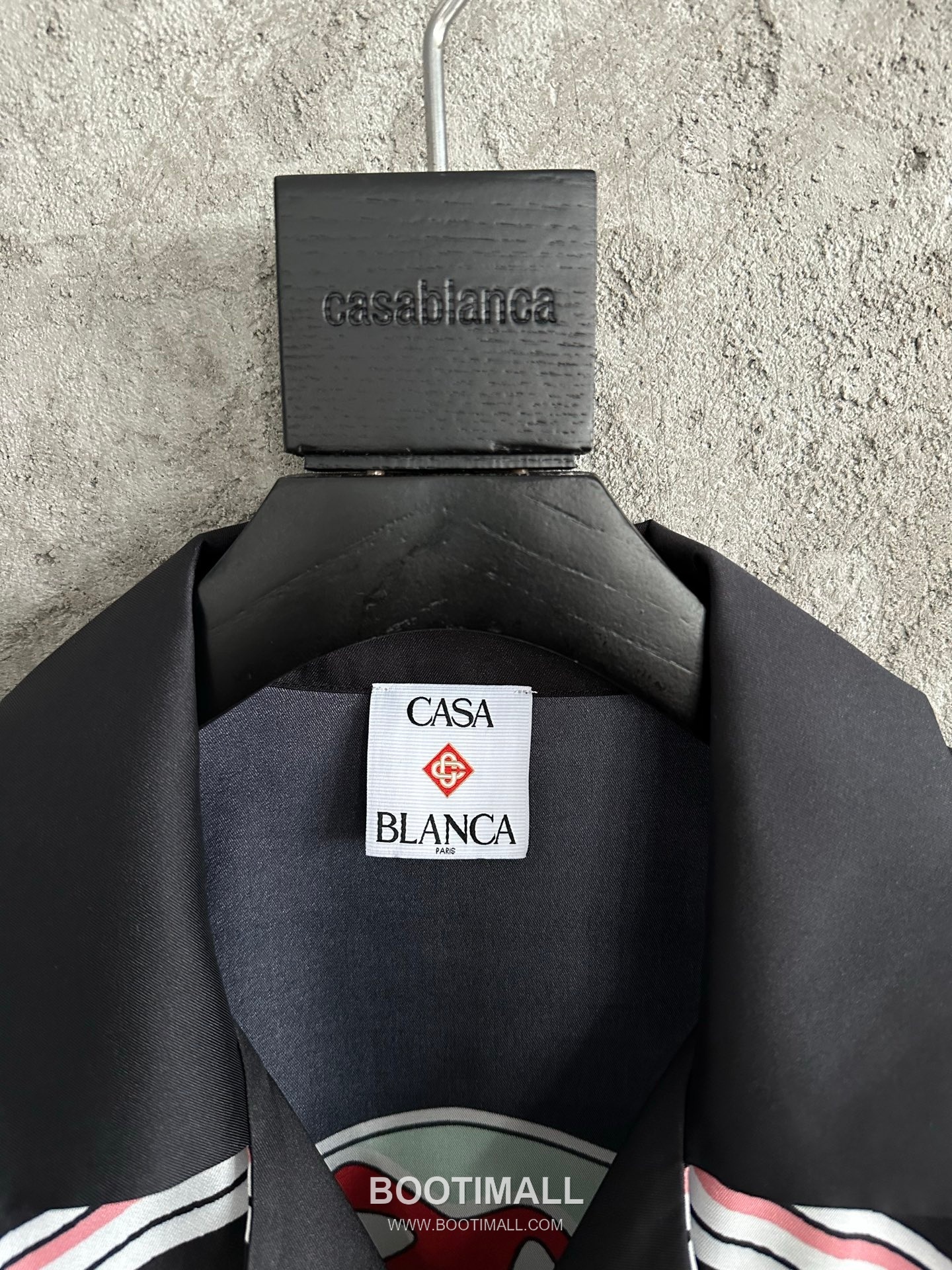 Casablanca Mountain Print Shirt Silk Black 카사블랑카 마운틴 프린트 셔츠 실크 블랙 4