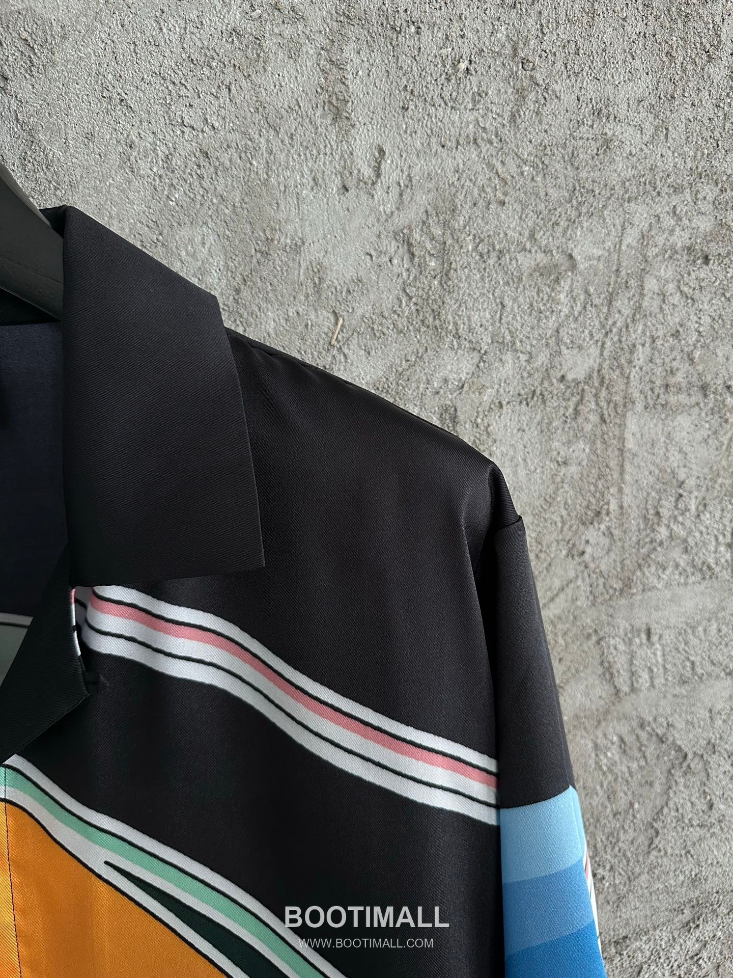 Casablanca Mountain Print Shirt Silk Black 카사블랑카 마운틴 프린트 셔츠 실크 블랙 5