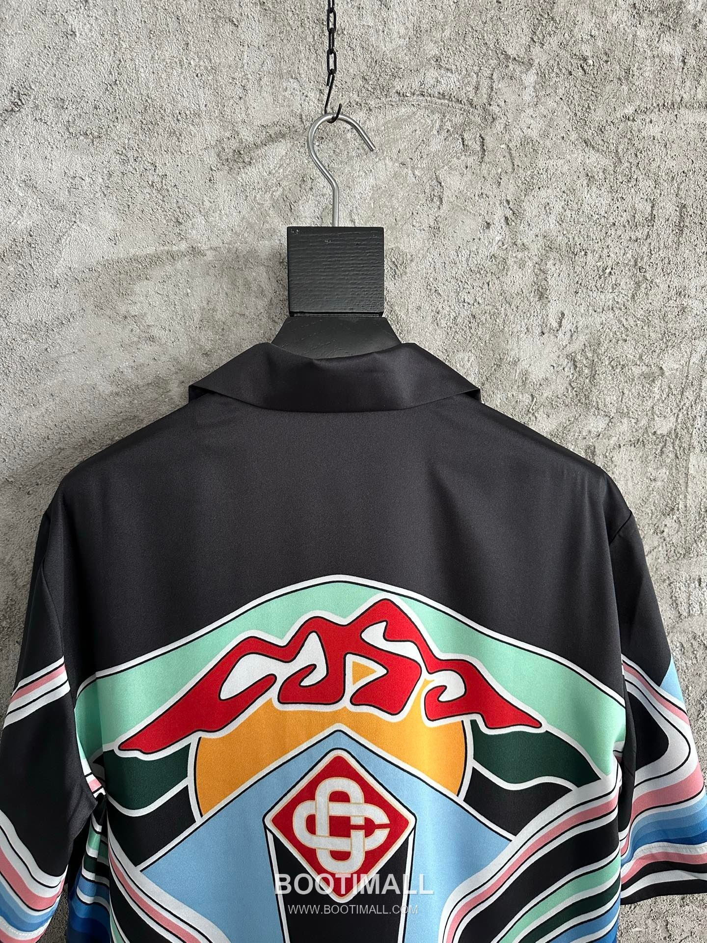 Casablanca Mountain Print Shirt Silk Black 카사블랑카 마운틴 프린트 셔츠 실크 블랙 8