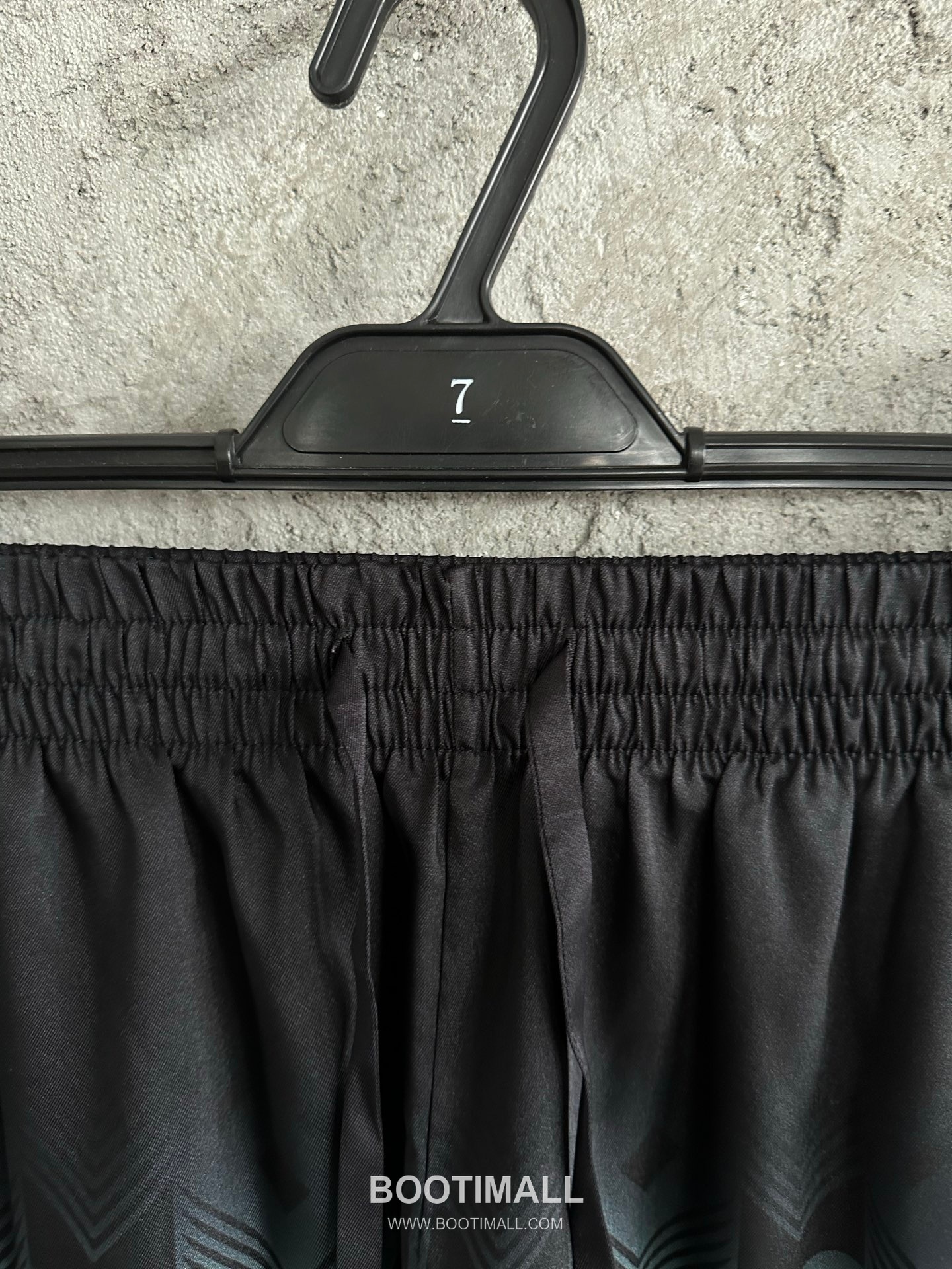 Casablanca Heart Print Shorts Silk Black 카사블랑카 하트 프린트 쇼츠 실크 블랙 6