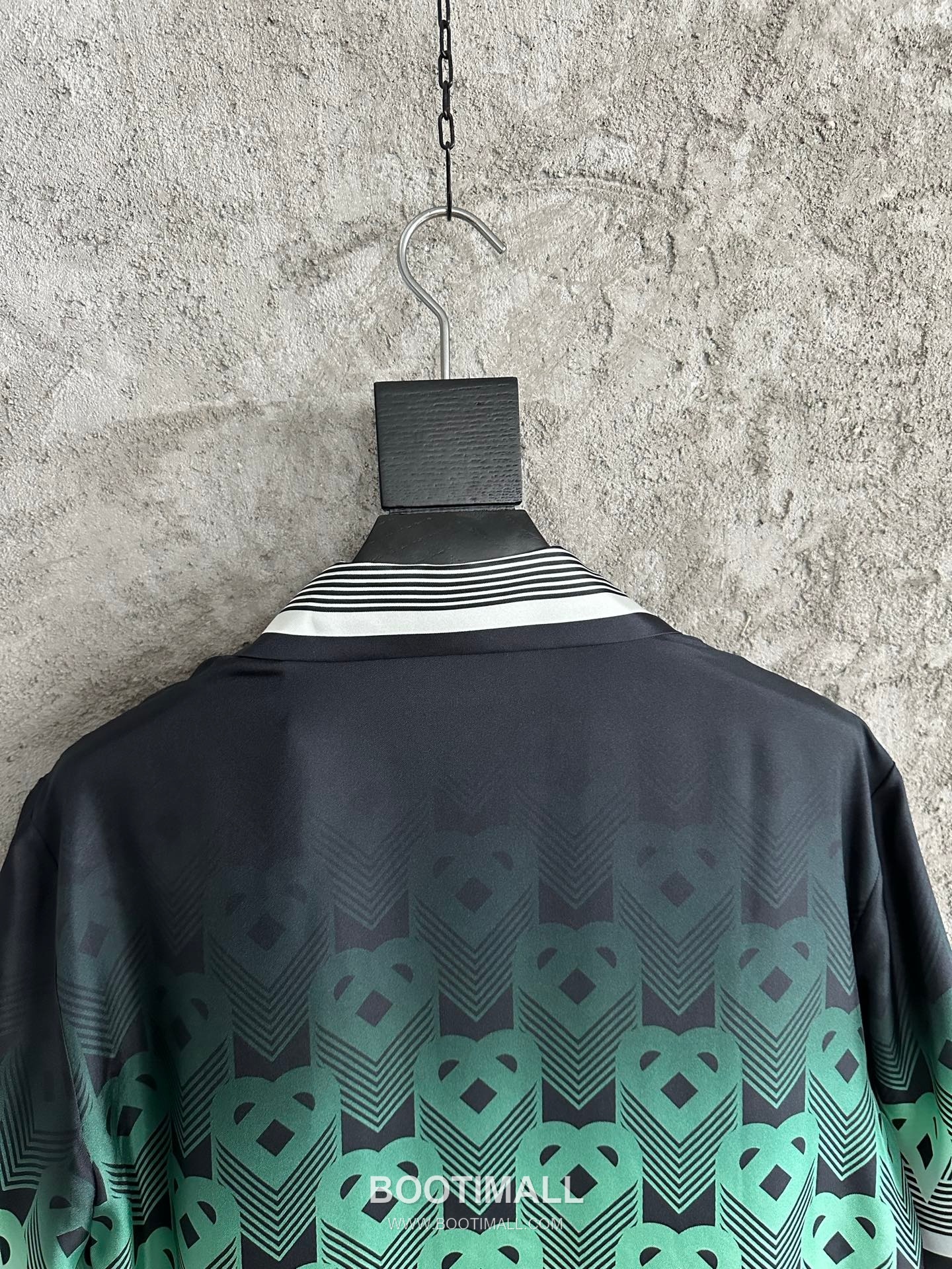 Casablanca Heart Print Shirt Silk Black 카사블랑카 하트 프린트 셔츠 실크 블랙 9