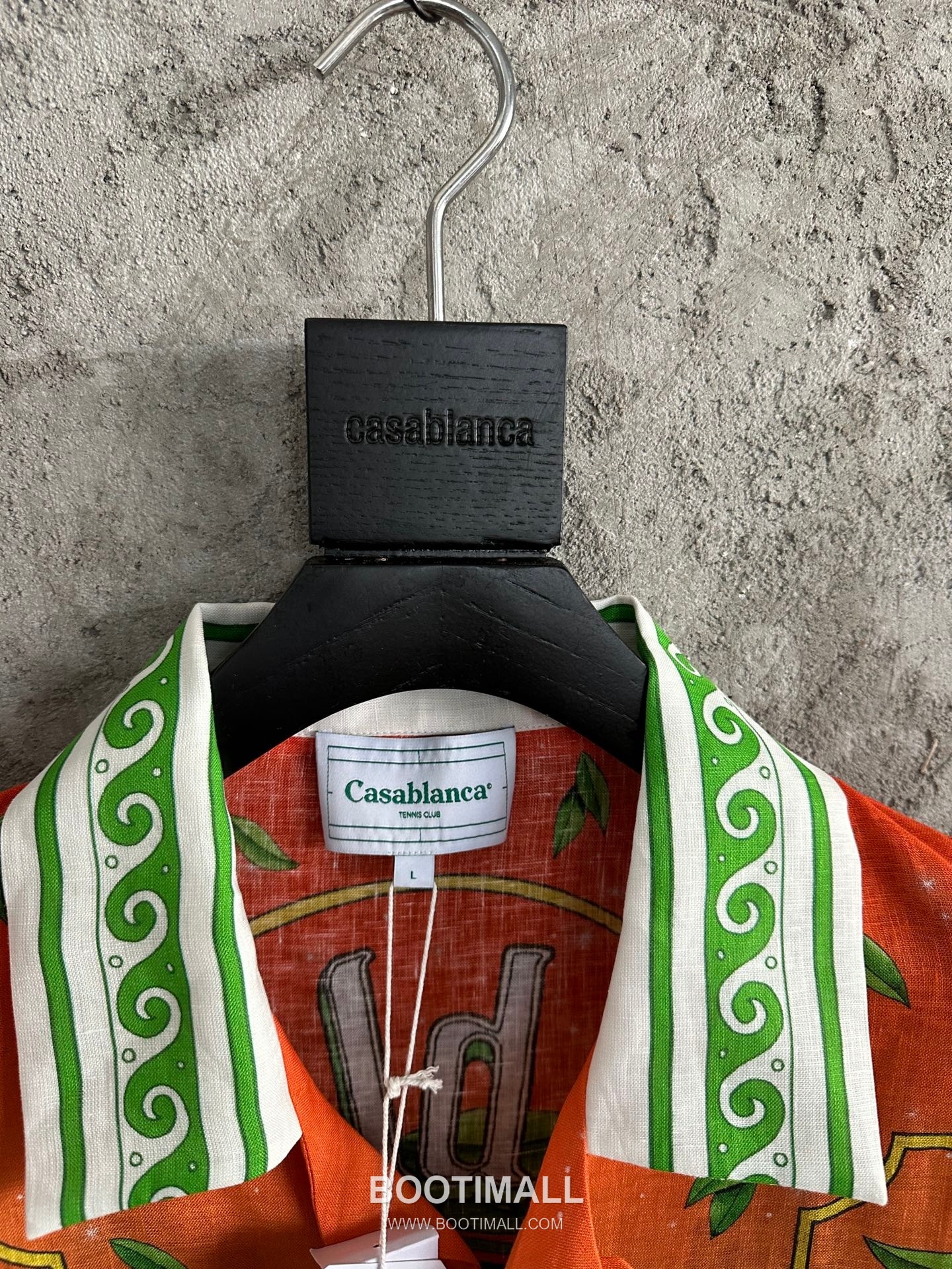 Casablanca Trophy Linen Shirt Cotton Linen Orange 카사블랑카 트로피 린넨 셔츠 코튼 린넨 오렌지 7