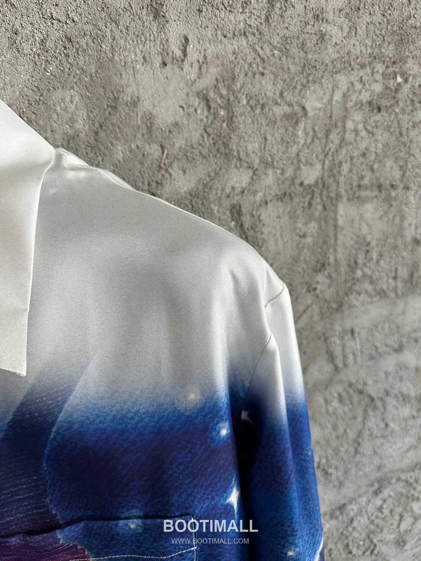 Casablanca Moon Print Shirt Silk White 카사블랑카 문 프린트 셔츠 실크 화이트 5