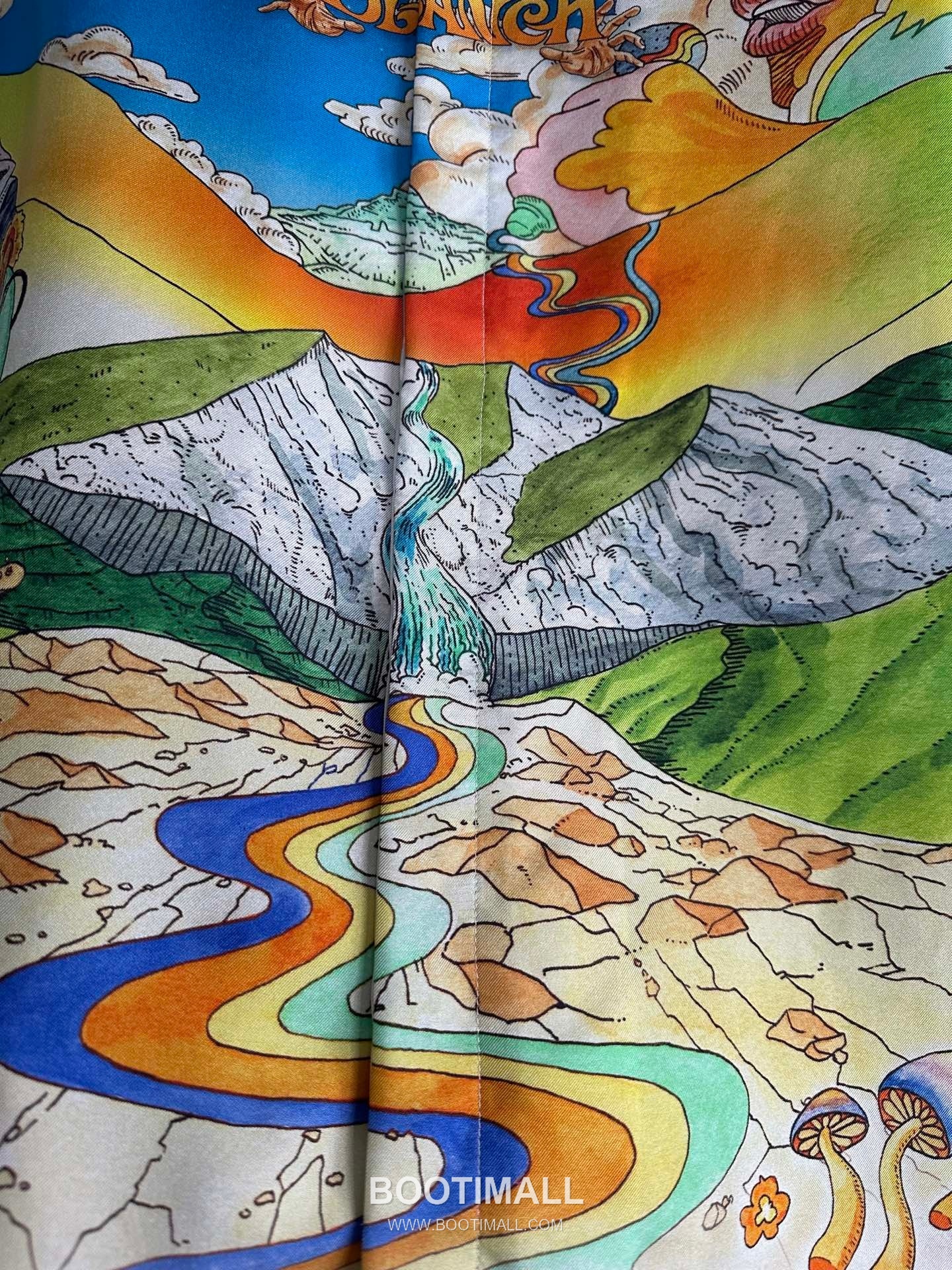 Casablanca River Print Shirt Silk Multicolor 카사블랑카 리버 프린트 셔츠 실크 멀티컬러 5