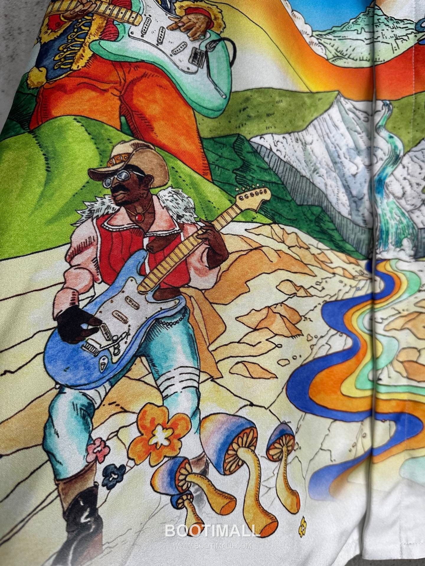 Casablanca River Print Shirt Silk Multicolor 카사블랑카 리버 프린트 셔츠 실크 멀티컬러 6