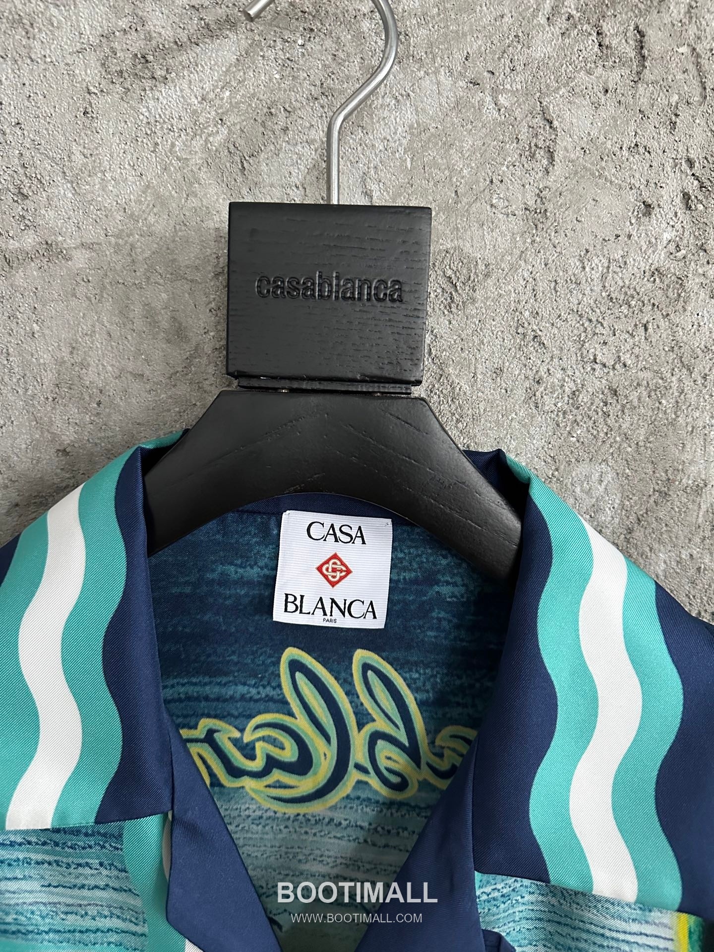 Casablanca Goose Print Shirt Silk Multicolor 카사블랑카 거위 프린트 셔츠 실크 멀티컬러 7