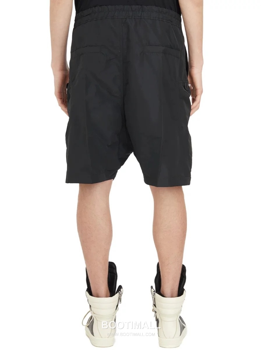 Rick Owens Zip Pocket Shorts Black 릭오웬스 지퍼 포켓 쇼츠 블랙 4