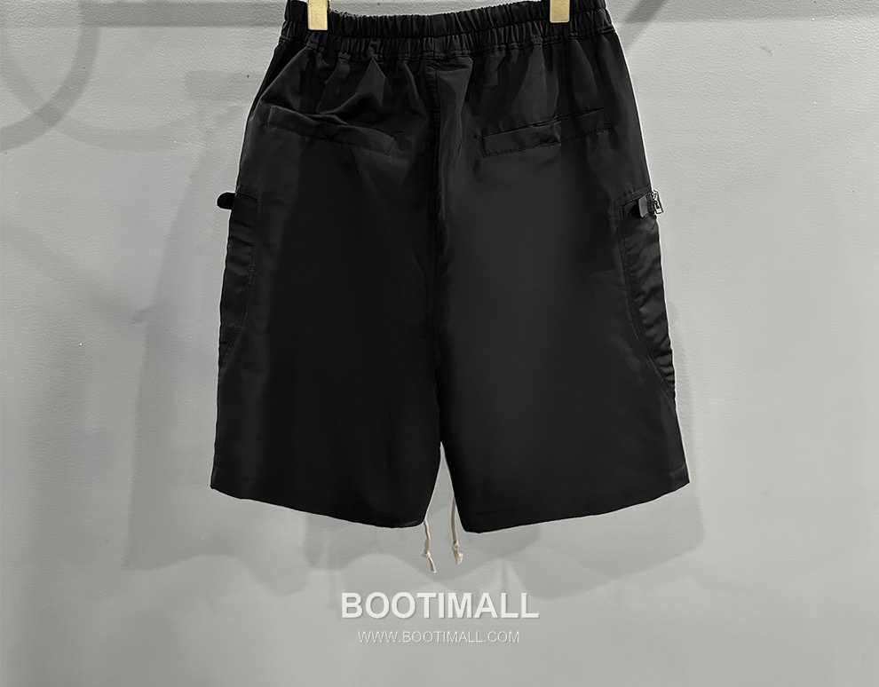 Rick Owens Zip Pocket Shorts Black 릭오웬스 지퍼 포켓 쇼츠 블랙 6