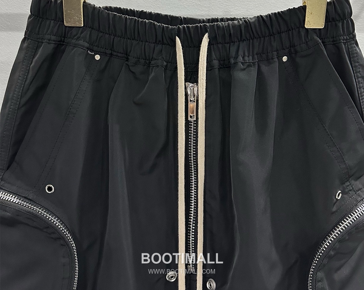 Rick Owens Zip Pocket Shorts Black 릭오웬스 지퍼 포켓 쇼츠 블랙 7
