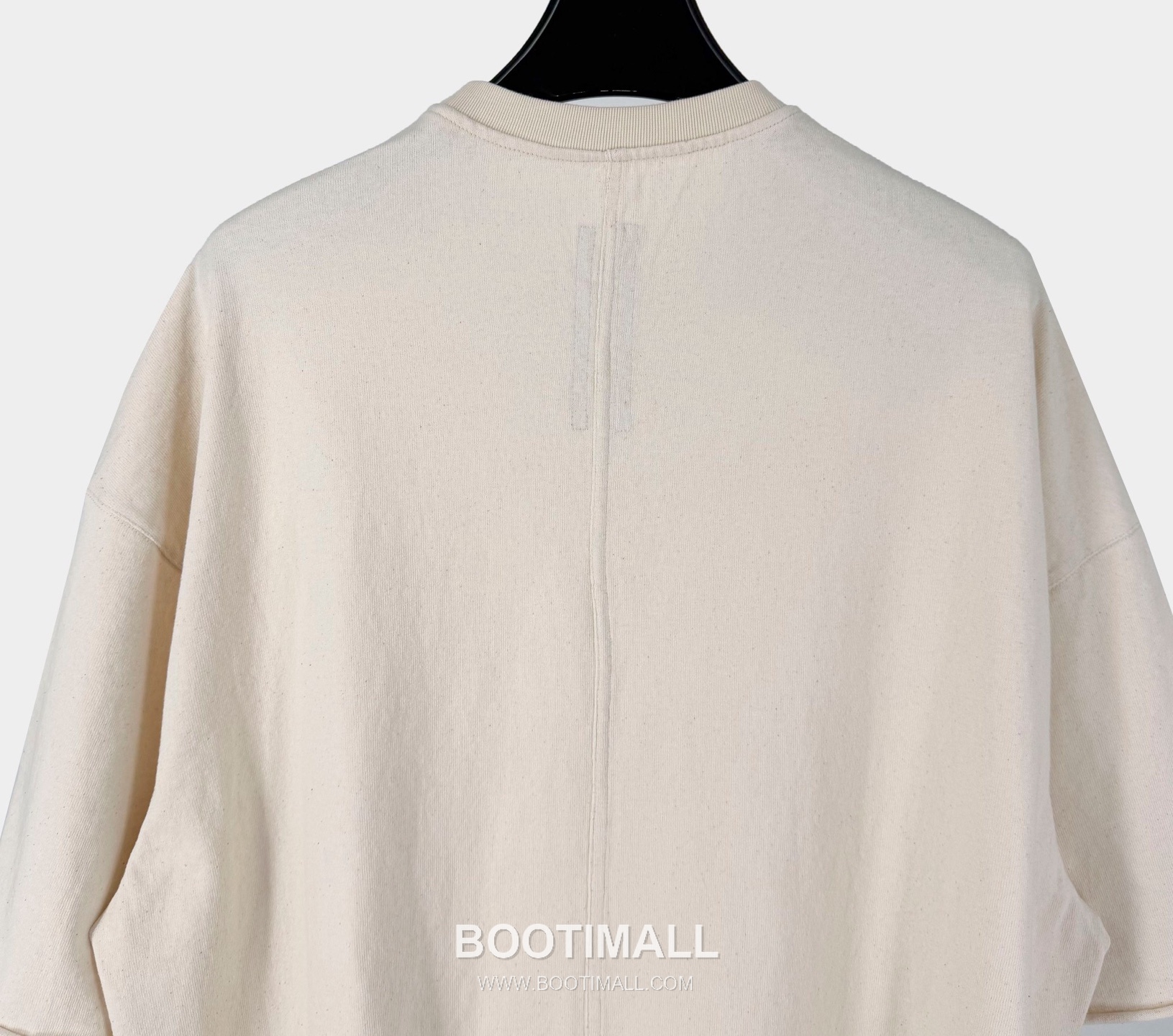 Rick Owens Rolled Hem T-Shirt Cotton Black 릭오웬스 롤드 헴 티셔츠 코튼 블랙 7