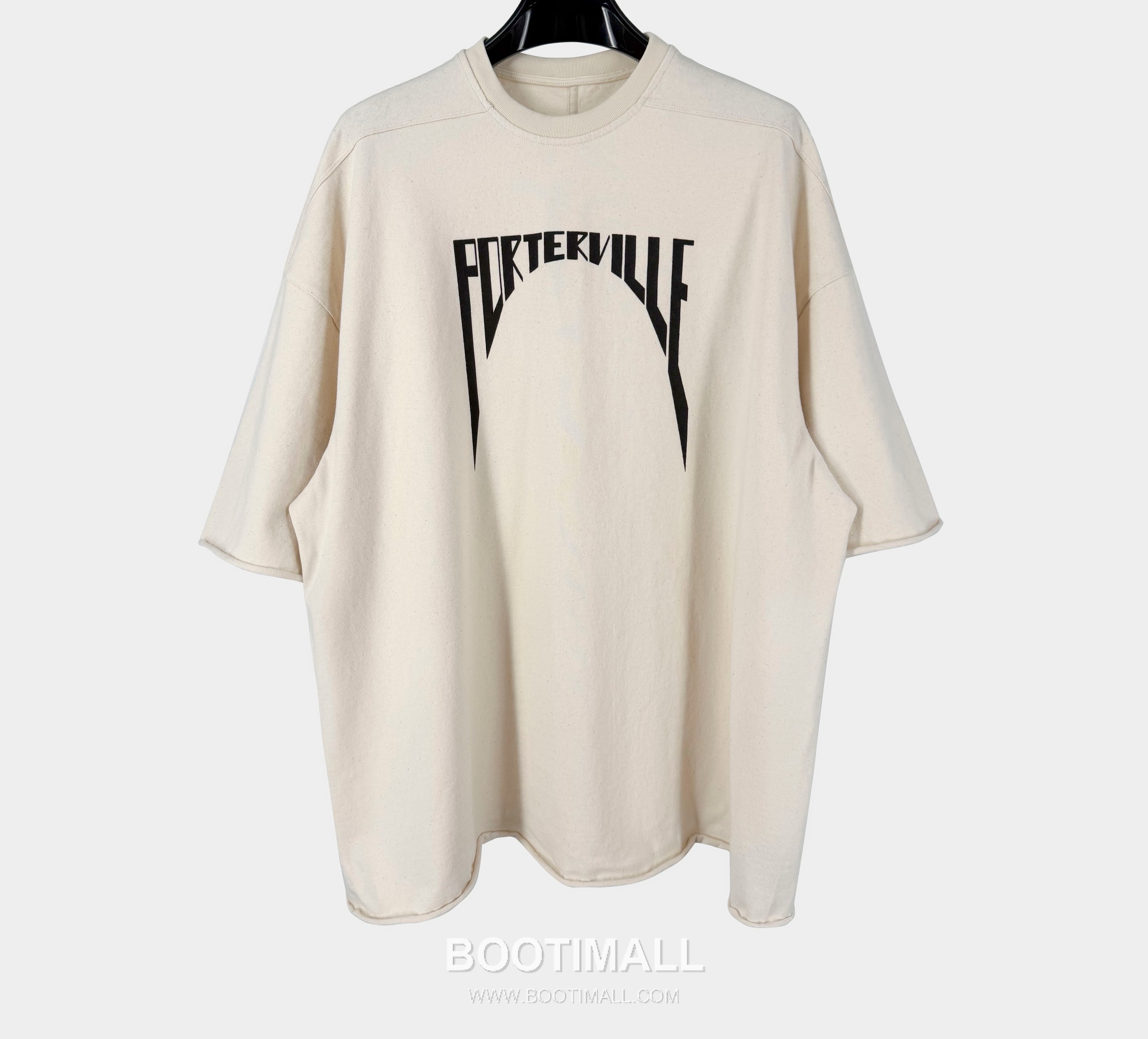 Rick Owens Letter Print T-Shirt Black 릭오웬스 레터 프린트 티셔츠 블랙 1