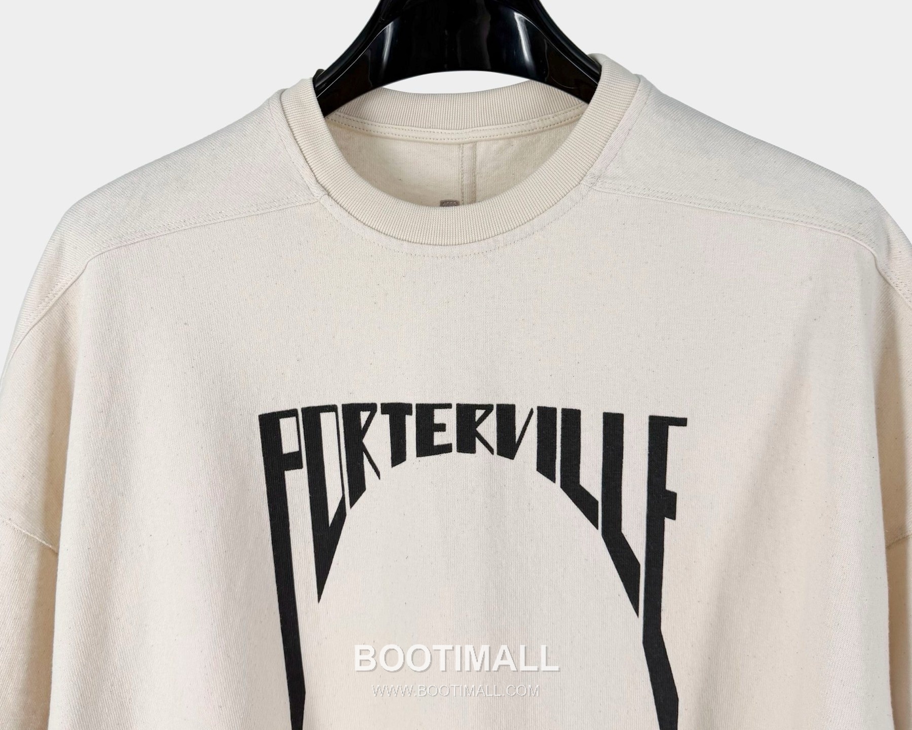 Rick Owens Letter Print T-Shirt Black 릭오웬스 레터 프린트 티셔츠 블랙 2