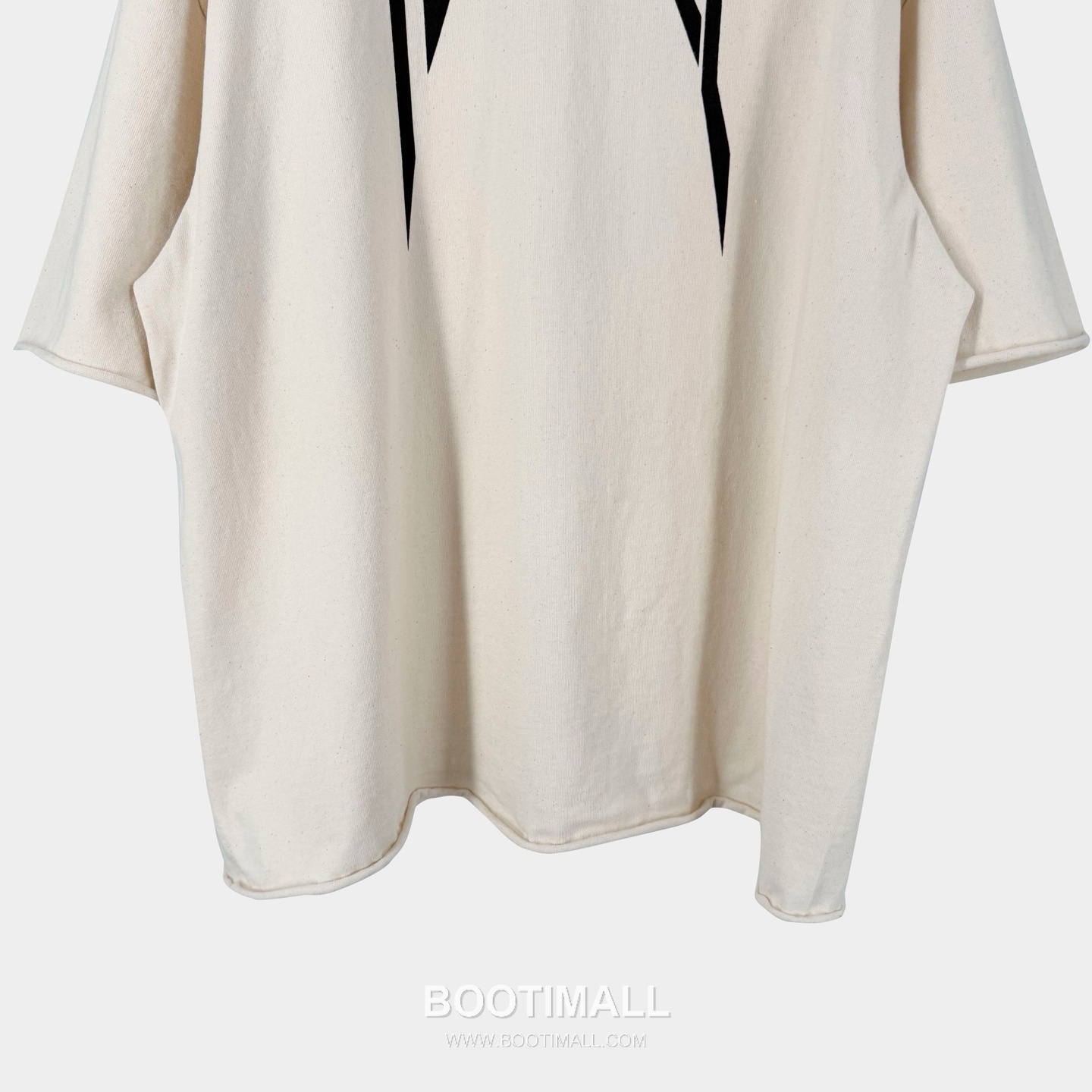 Rick Owens Letter Print T-Shirt Black 릭오웬스 레터 프린트 티셔츠 블랙 5