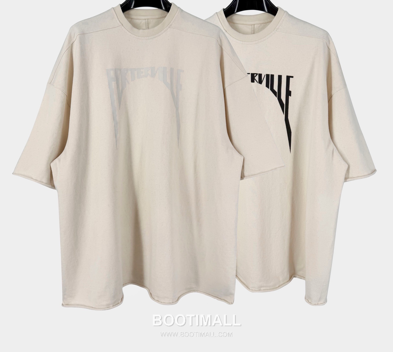 Rick Owens Letter Print T-Shirt Black 릭오웬스 레터 프린트 티셔츠 블랙 1