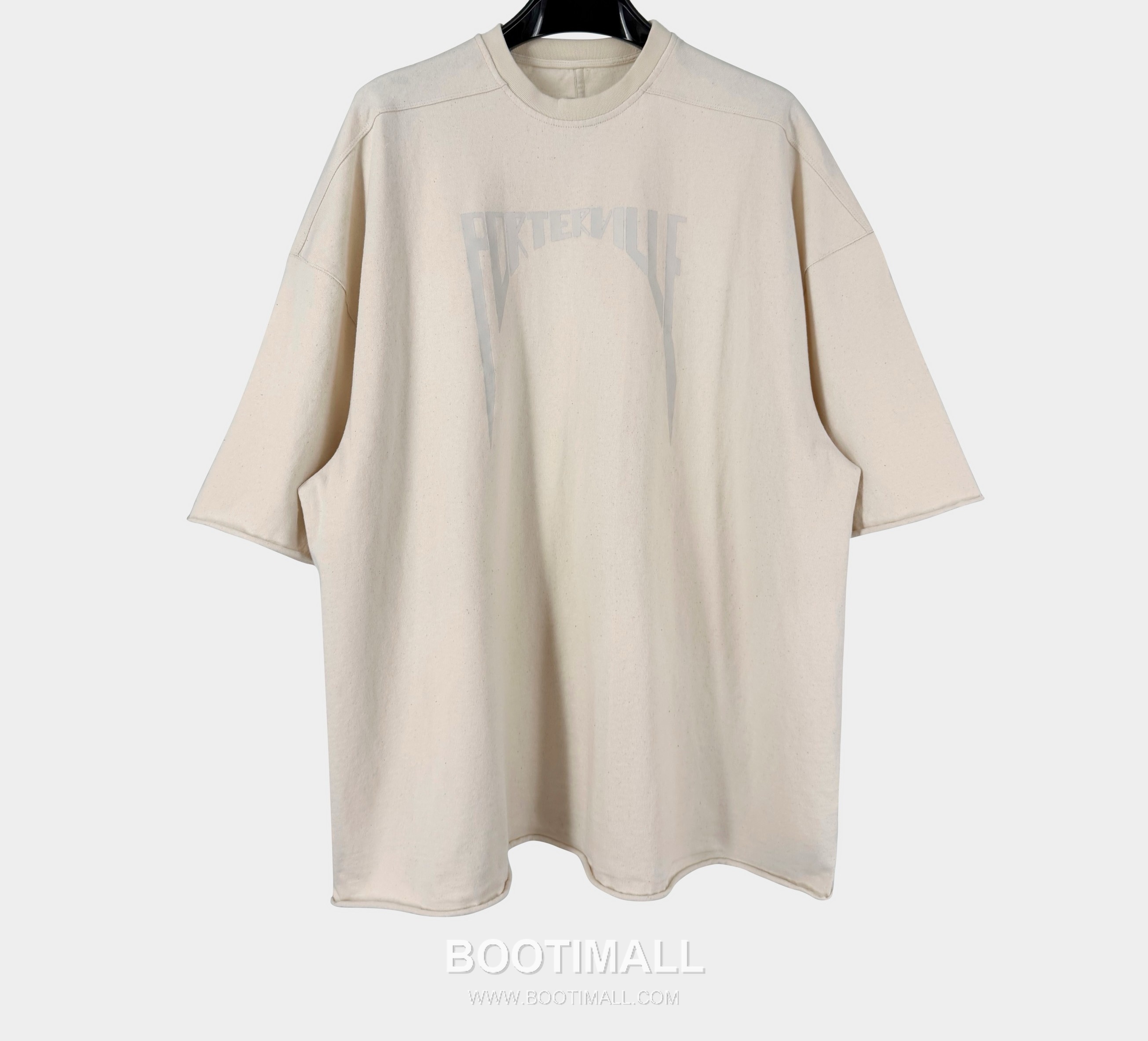 Rick Owens Letter Print T-Shirt Black 릭오웬스 레터 프린트 티셔츠 블랙 2