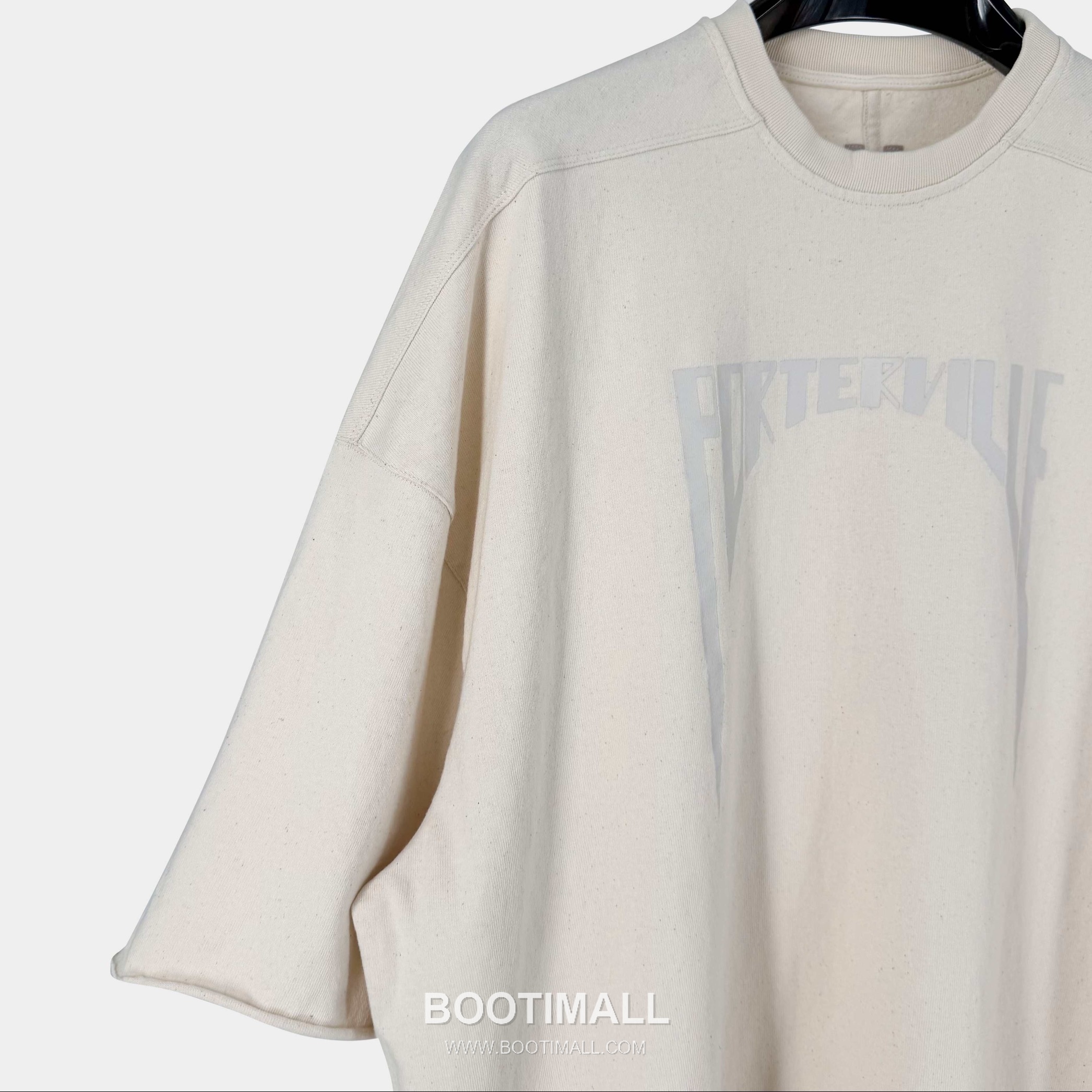 Rick Owens Letter Print T-Shirt Black 릭오웬스 레터 프린트 티셔츠 블랙 5