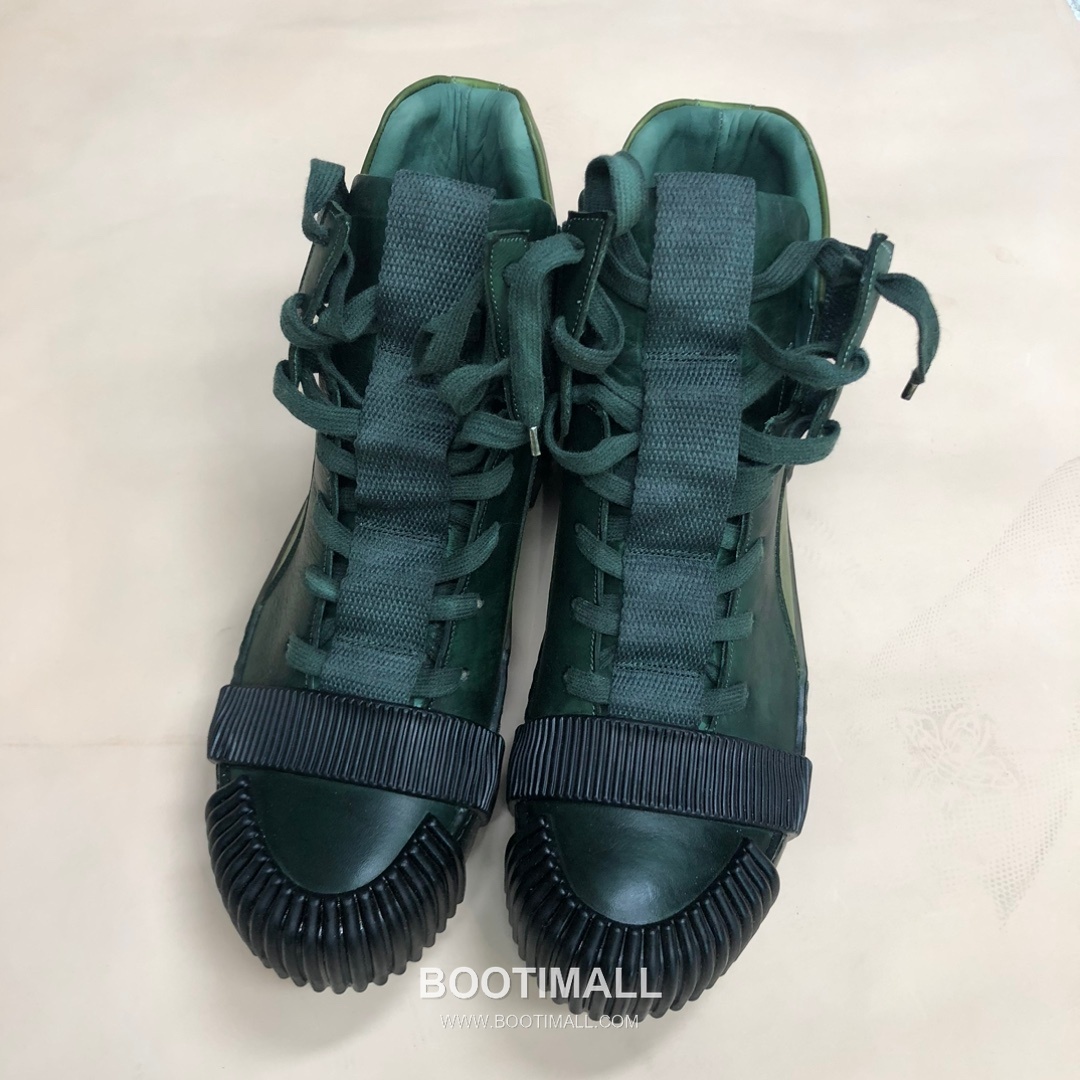 Boris Bidjan Saberi Dark 11 Sneakers Cowhide Calfskin Black 보리스 비잔 사베리 다크 11 스니커즈 소가죽 송아지가죽 블랙 2