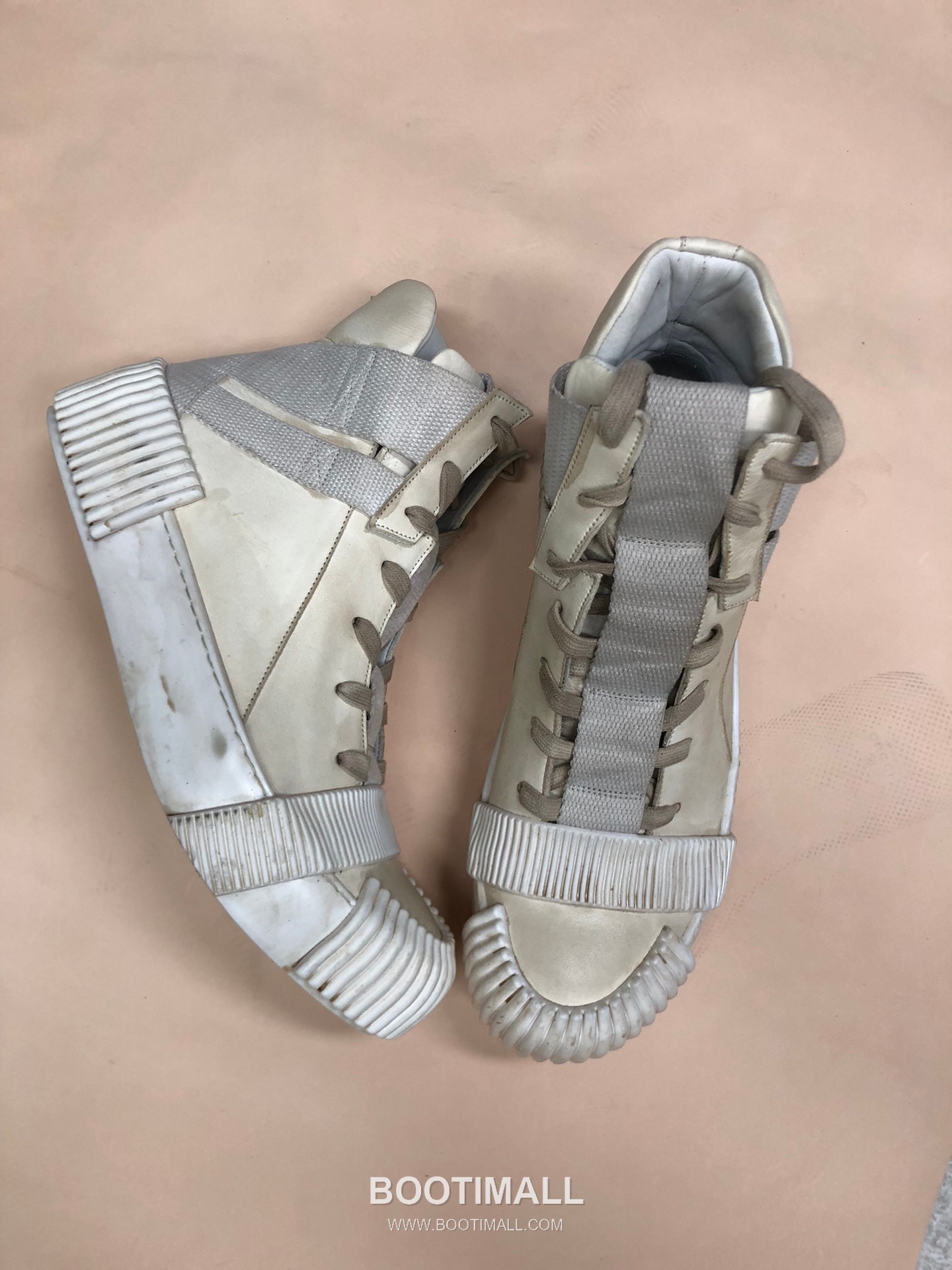 Boris Bidjan Saberi Dark 11 Sneakers Cowhide Calfskin Black 보리스 비잔 사베리 다크 11 스니커즈 소가죽 송아지가죽 블랙 3