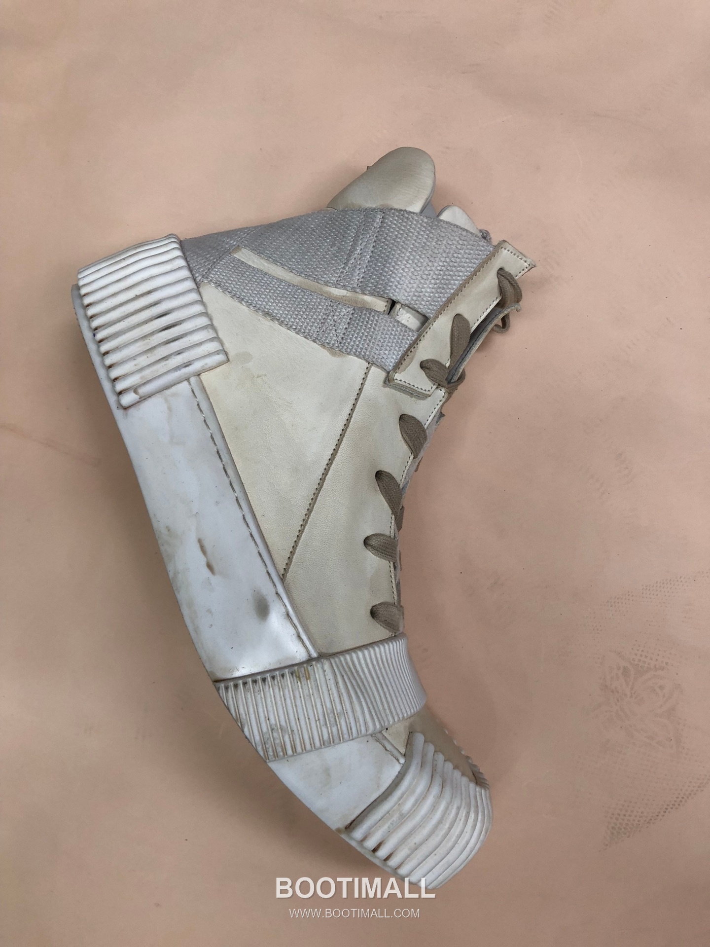 Boris Bidjan Saberi Dark 11 Sneakers Cowhide Calfskin Black 보리스 비잔 사베리 다크 11 스니커즈 소가죽 송아지가죽 블랙 4