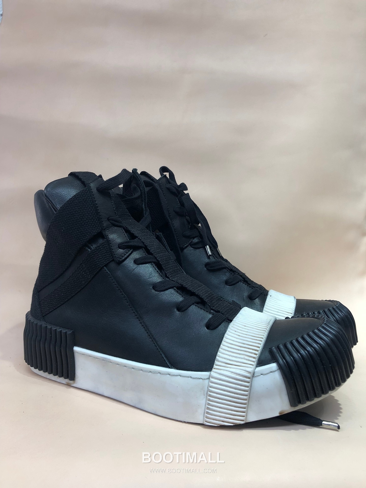Boris Bidjan Saberi Dark 11 Sneakers Cowhide Calfskin Black 보리스 비잔 사베리 다크 11 스니커즈 소가죽 송아지가죽 블랙 5