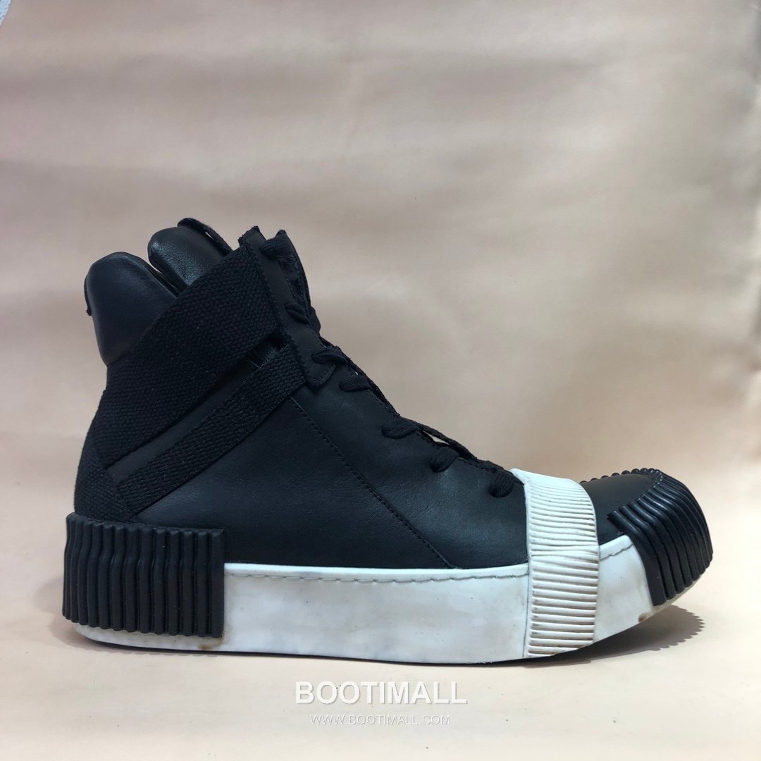 Boris Bidjan Saberi Dark 11 Sneakers Cowhide Calfskin Black 보리스 비잔 사베리 다크 11 스니커즈 소가죽 송아지가죽 블랙 8