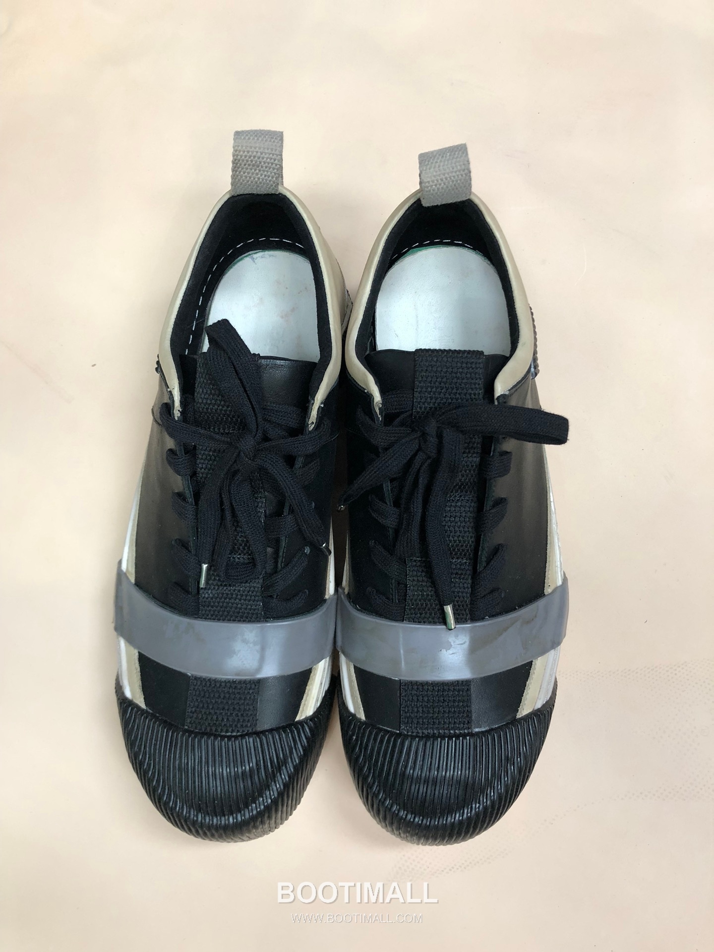 Boris Bidjan Saberi Dark 11 Sneakers Cowhide Calfskin Black 보리스 비잔 사베리 다크 11 스니커즈 소가죽 송아지가죽 블랙 2