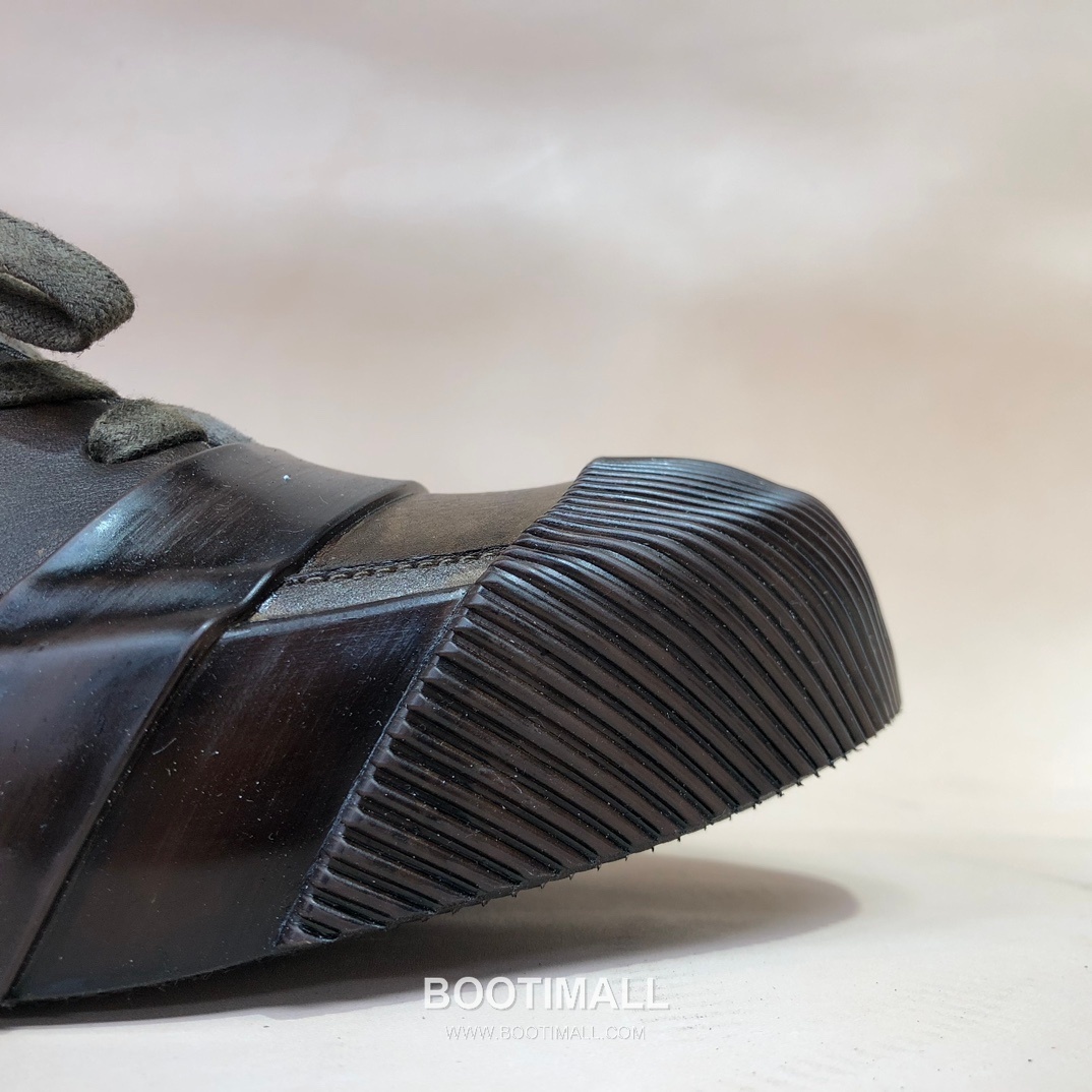 Boris Bidjan Saberi Hand-Dyed Sneaker Cowhide Calfskin Black Sneakers 보리스 비잔 사베리 핸드 다이드 스니커즈 소가죽 송아지가죽 블랙 9