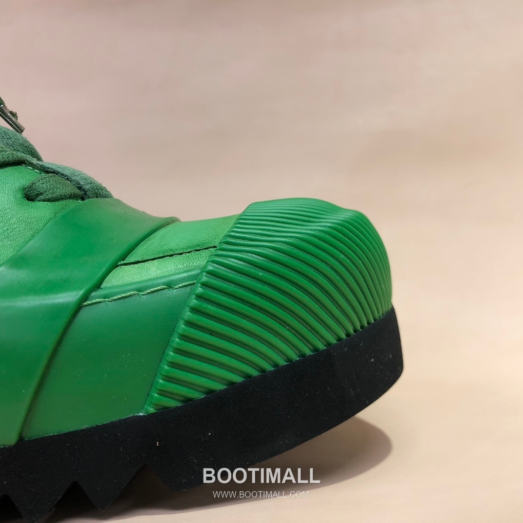 Boris Bidjan Saberi Hand-Dyed Sneaker Cowhide Calfskin Green Sneakers 보리스 비잔 사베리 핸드 다이드 스니커즈 소가죽 송아지가죽 그린 5