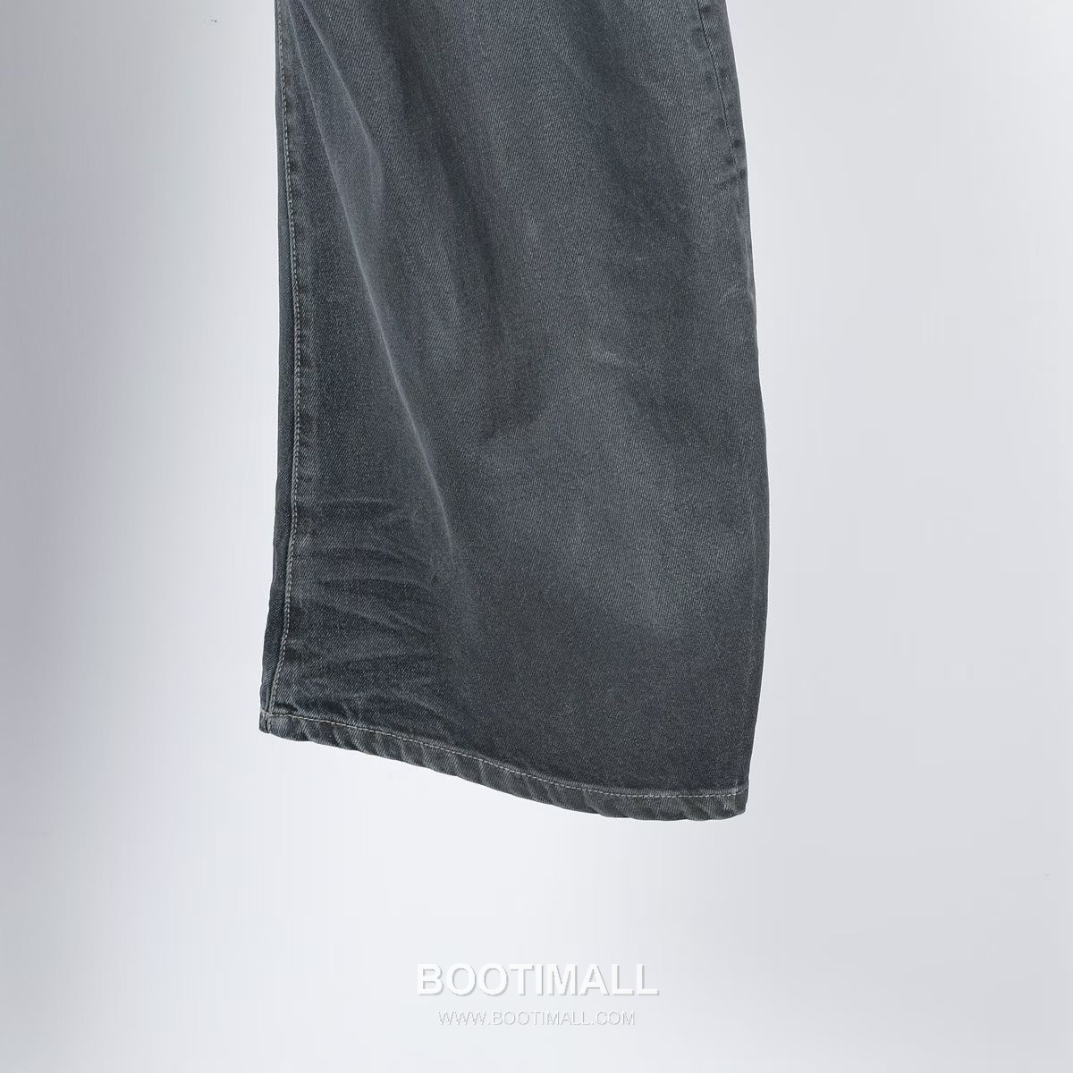 Acne Studios Waxed Curved Jeans Cotton Black 아크네스튜디오 왁스 코팅 커브드 진 코튼 블랙 8