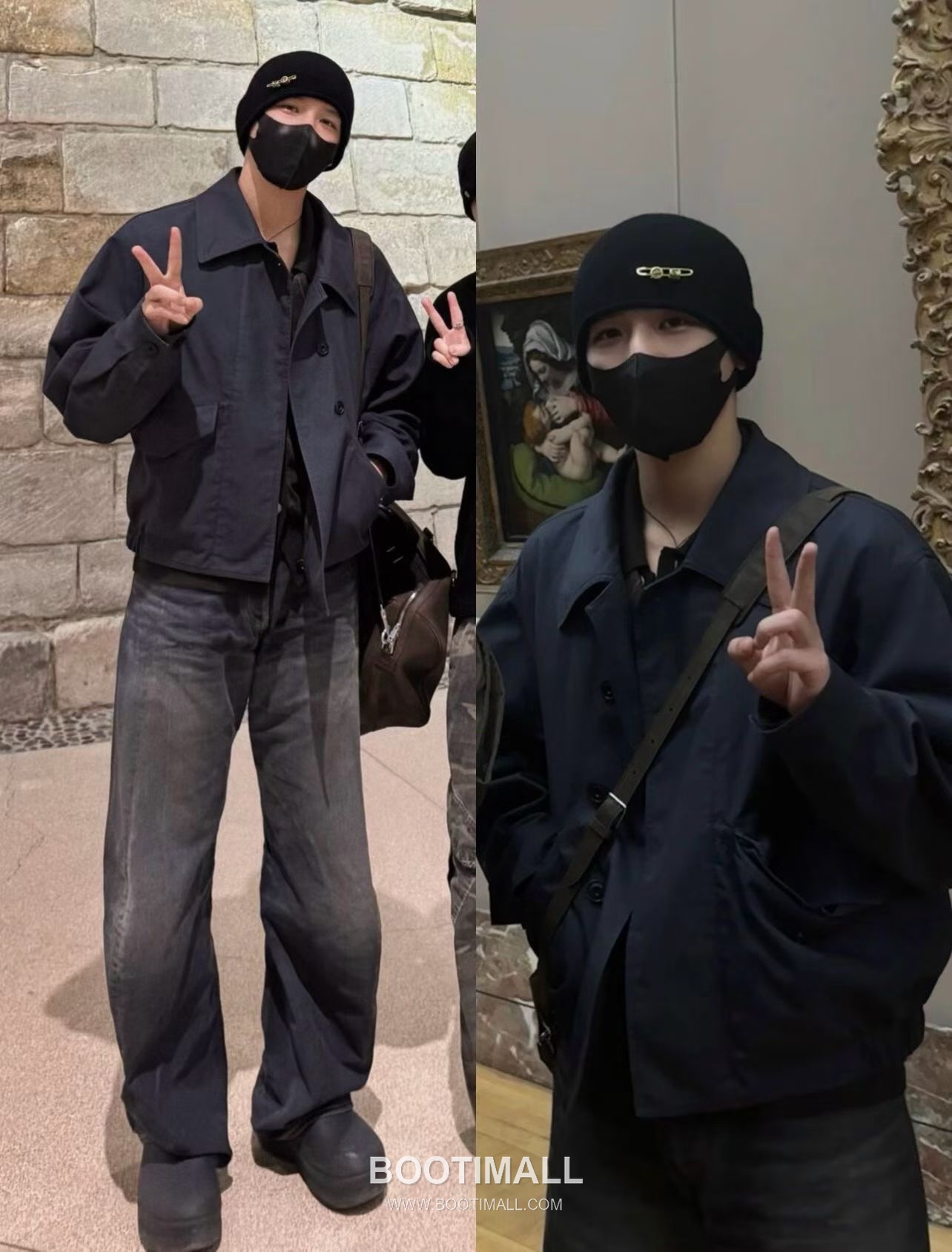 Acne Studios Waxed Curved Jeans Cotton Black 아크네스튜디오 왁스 코팅 커브드 진 코튼 블랙 9