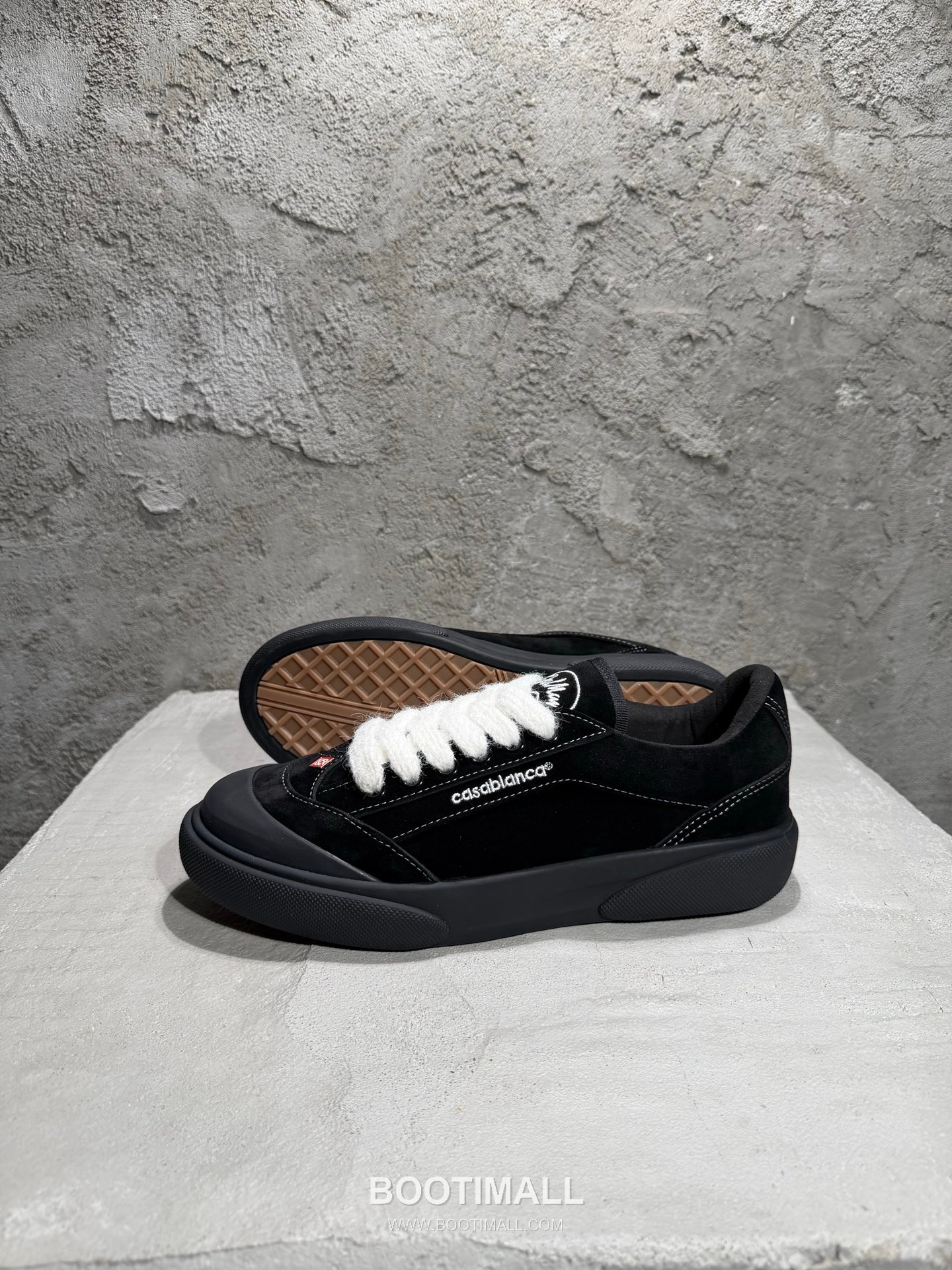 Casablanca Samurai Sneaker Suede Cowhide Black Sneakers 카사블랑카 사무라이 스니커즈 스웨이드 소가죽 블랙 7