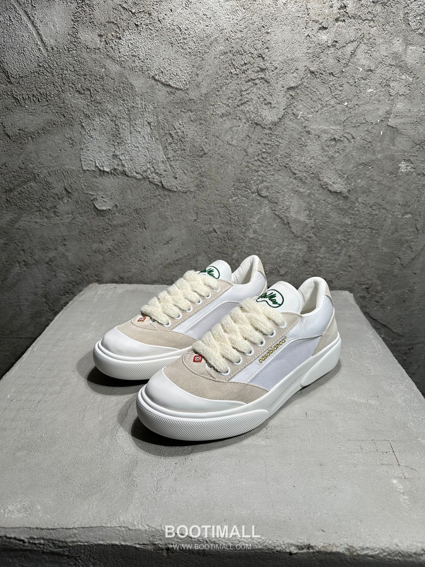 Casablanca Summer Casual Sneaker Suede Leather Canvas Bicolor Sneakers 카사블랑카 서머 캐주얼 스니커즈 스웨이드 소가죽 캔버스 바이컬러 2