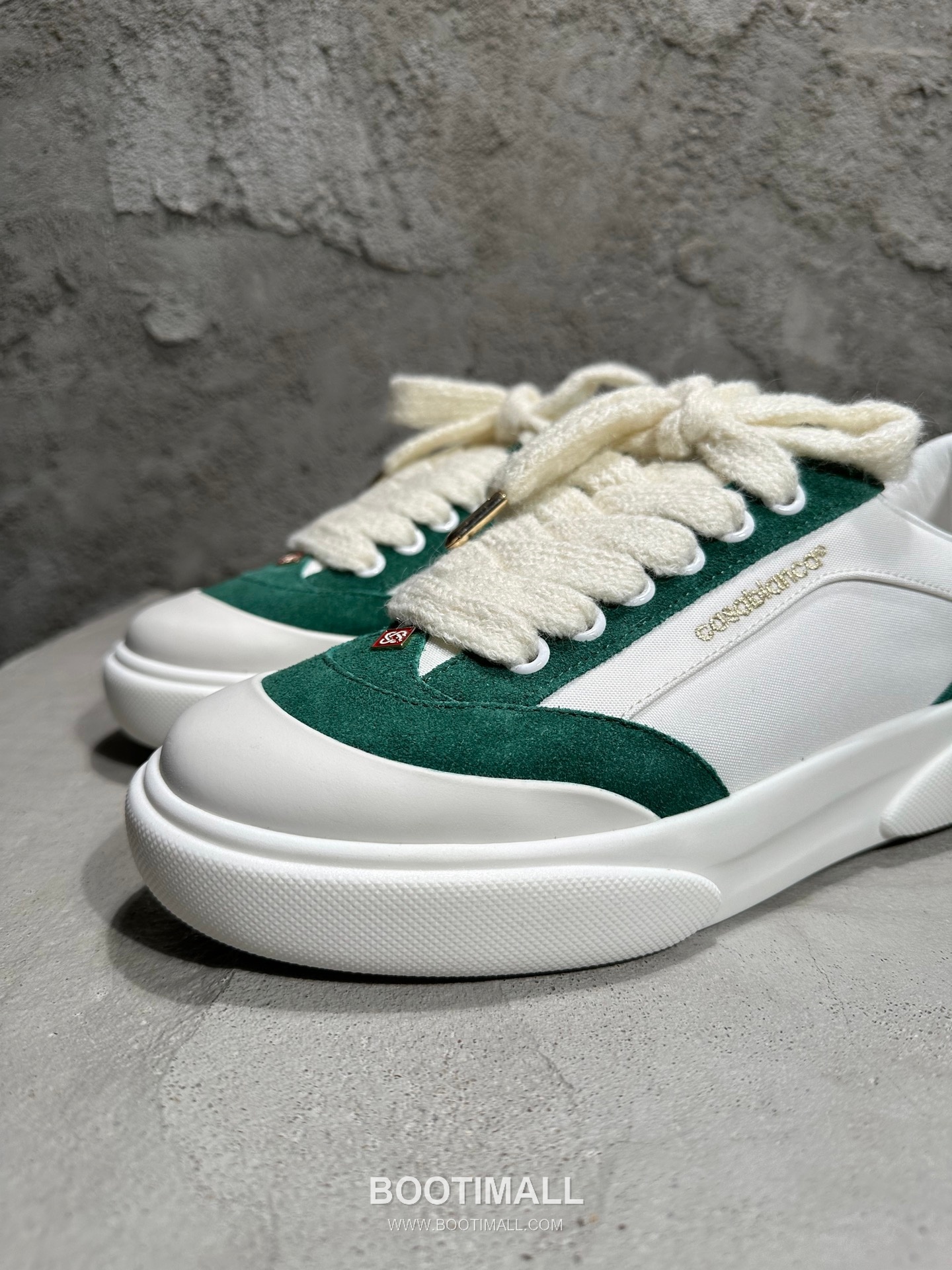 Casablanca Summer Casual Sneaker Suede Leather Canvas Bicolor Sneakers 카사블랑카 서머 캐주얼 스니커즈 스웨이드 소가죽 캔버스 바이컬러 2