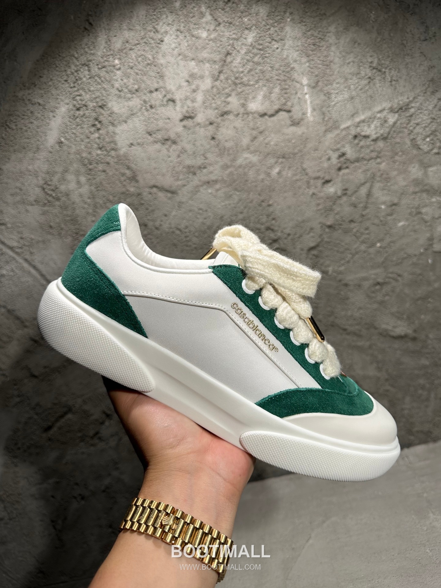 Casablanca Summer Casual Sneaker Suede Leather Canvas Bicolor Sneakers 카사블랑카 서머 캐주얼 스니커즈 스웨이드 소가죽 캔버스 바이컬러 5