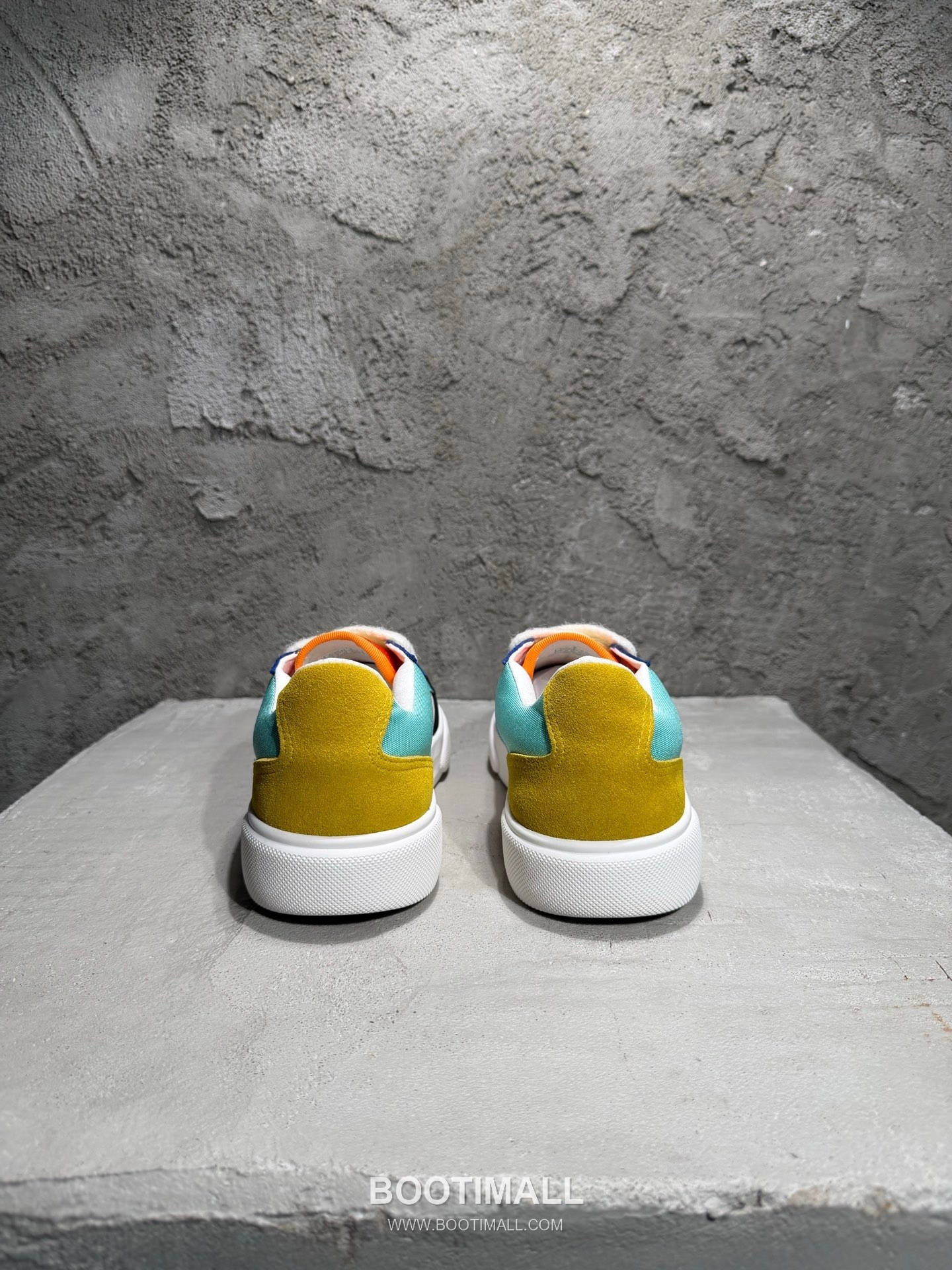 Casablanca Colorblock Sneakers Suede Leather Canvas Black 카사블랑카 컬러블록 스니커즈 스웨이드 소가죽 캔버스 블랙 8