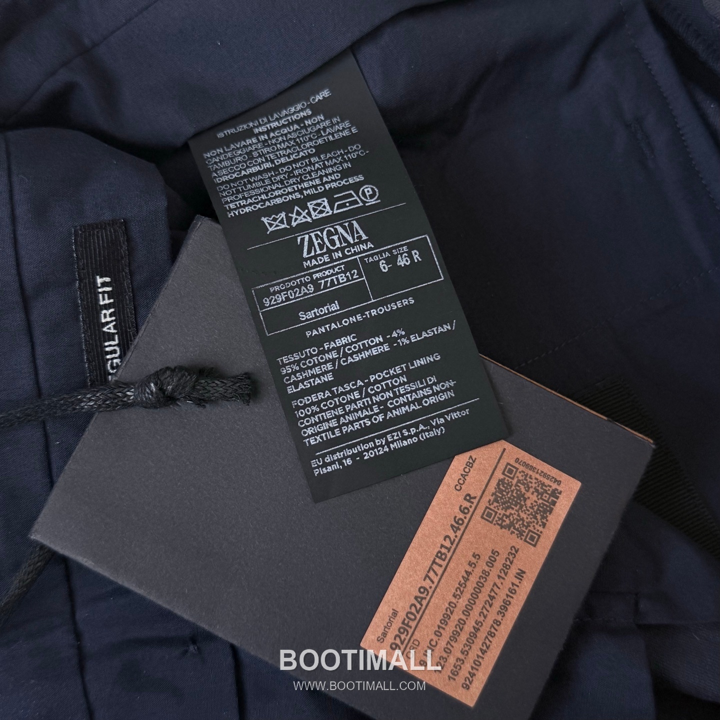 Tailored Trousers Black 테일러드 트라우저 블랙 8